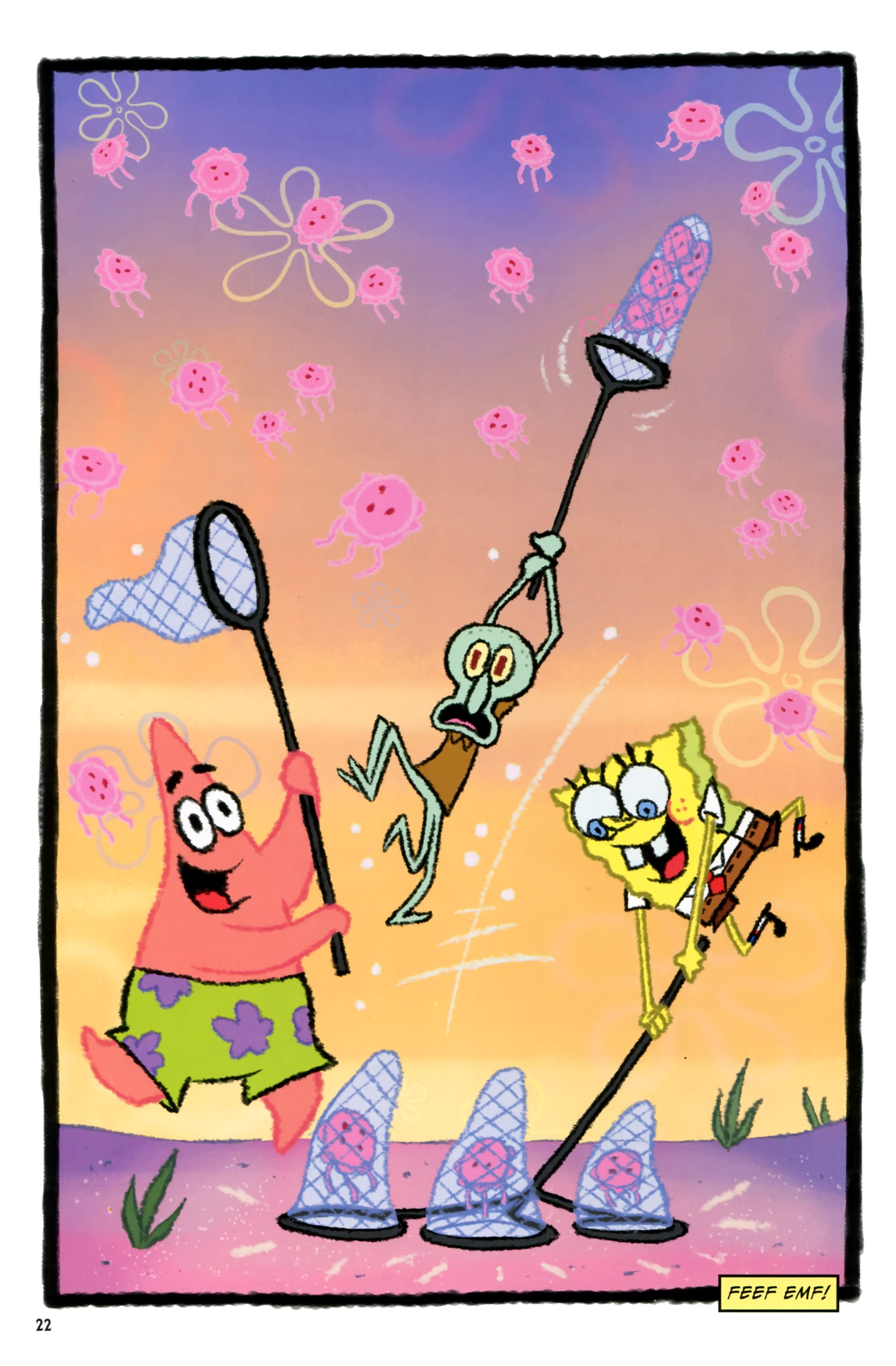 Read online Spongebob Freestyle Funnies comic -  Issue # FCBD 2015 - 24