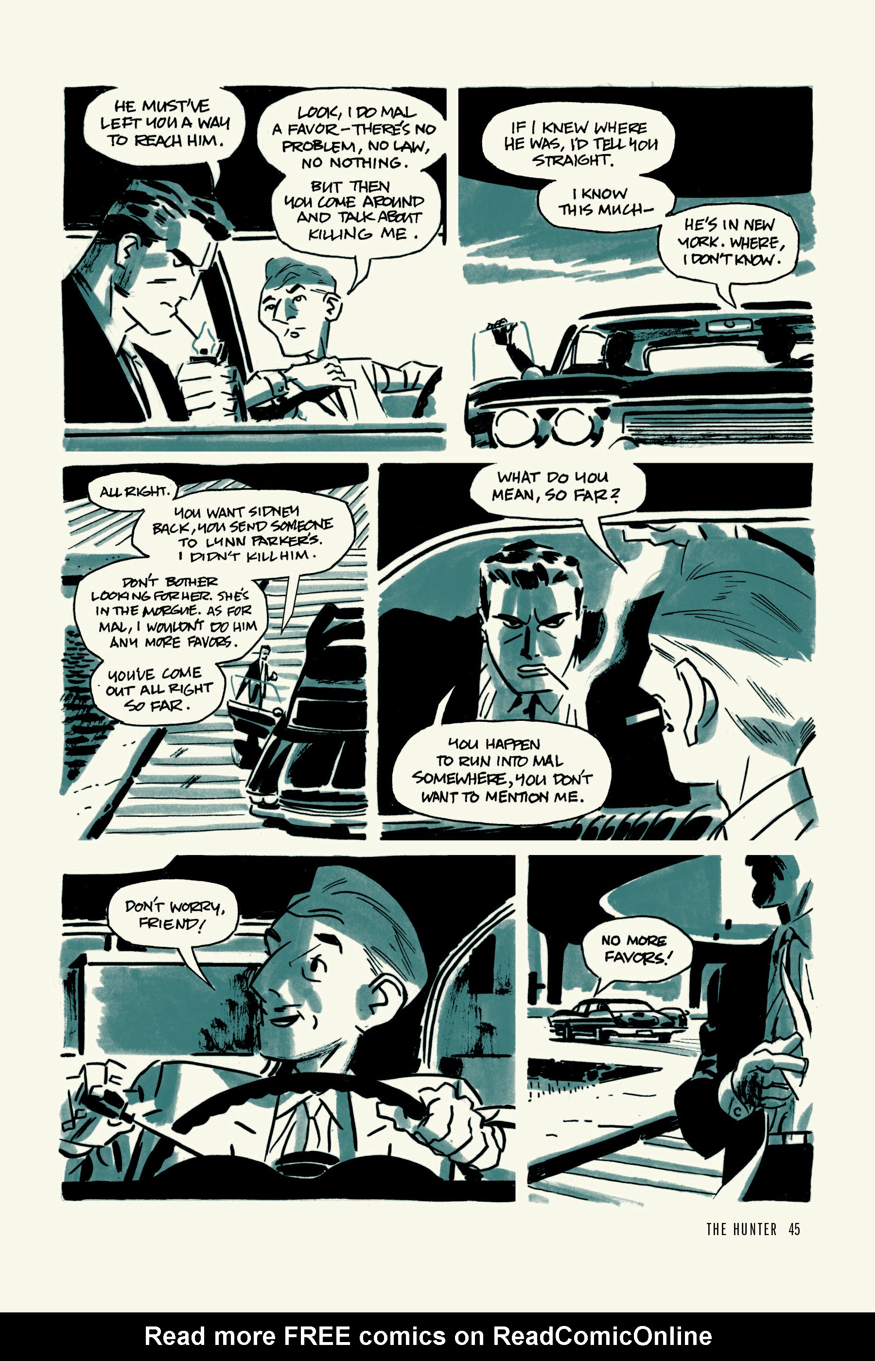 Read online Richard Stark's Parker comic -  Issue #1 - 44