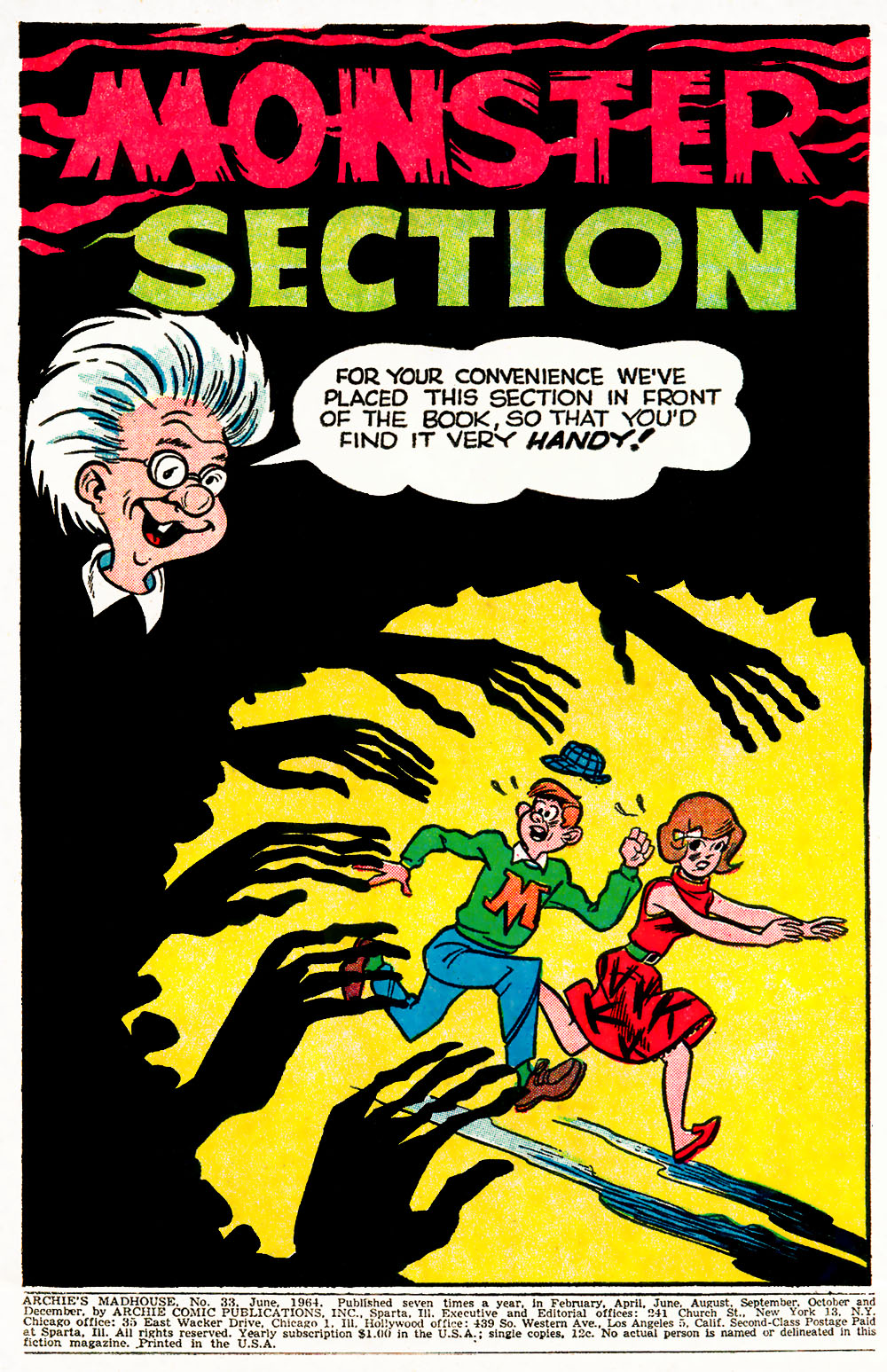 Read online Archie's Madhouse comic -  Issue #33 - 3