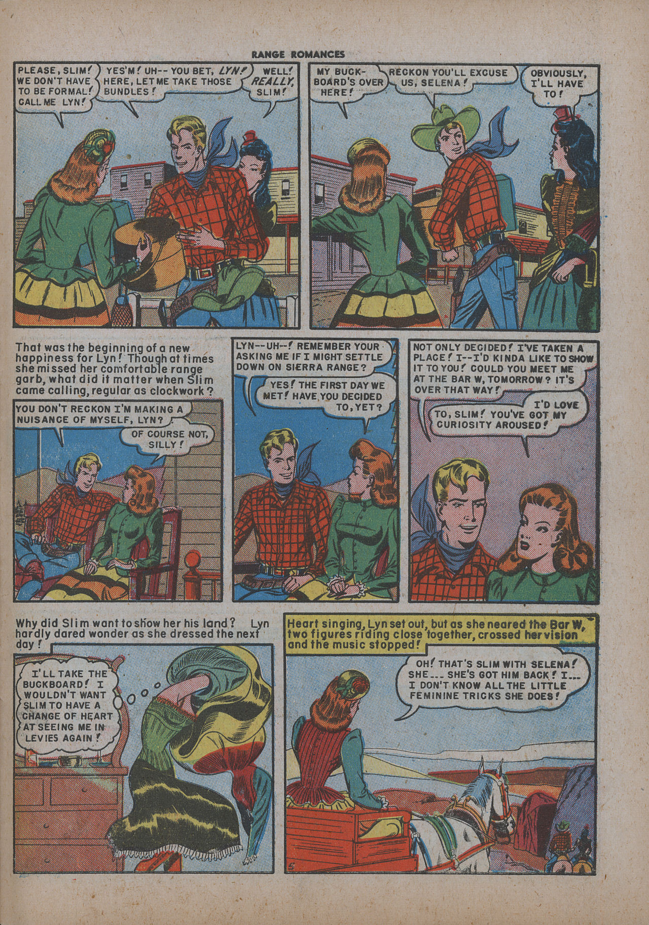 Read online Range Romances comic -  Issue #3 - 31