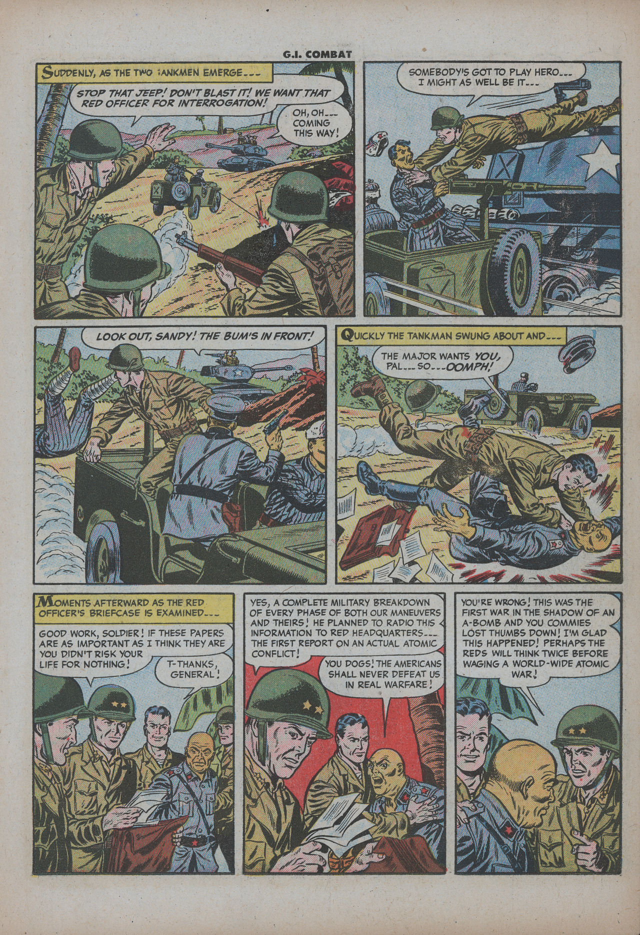Read online G.I. Combat (1952) comic -  Issue #28 - 11