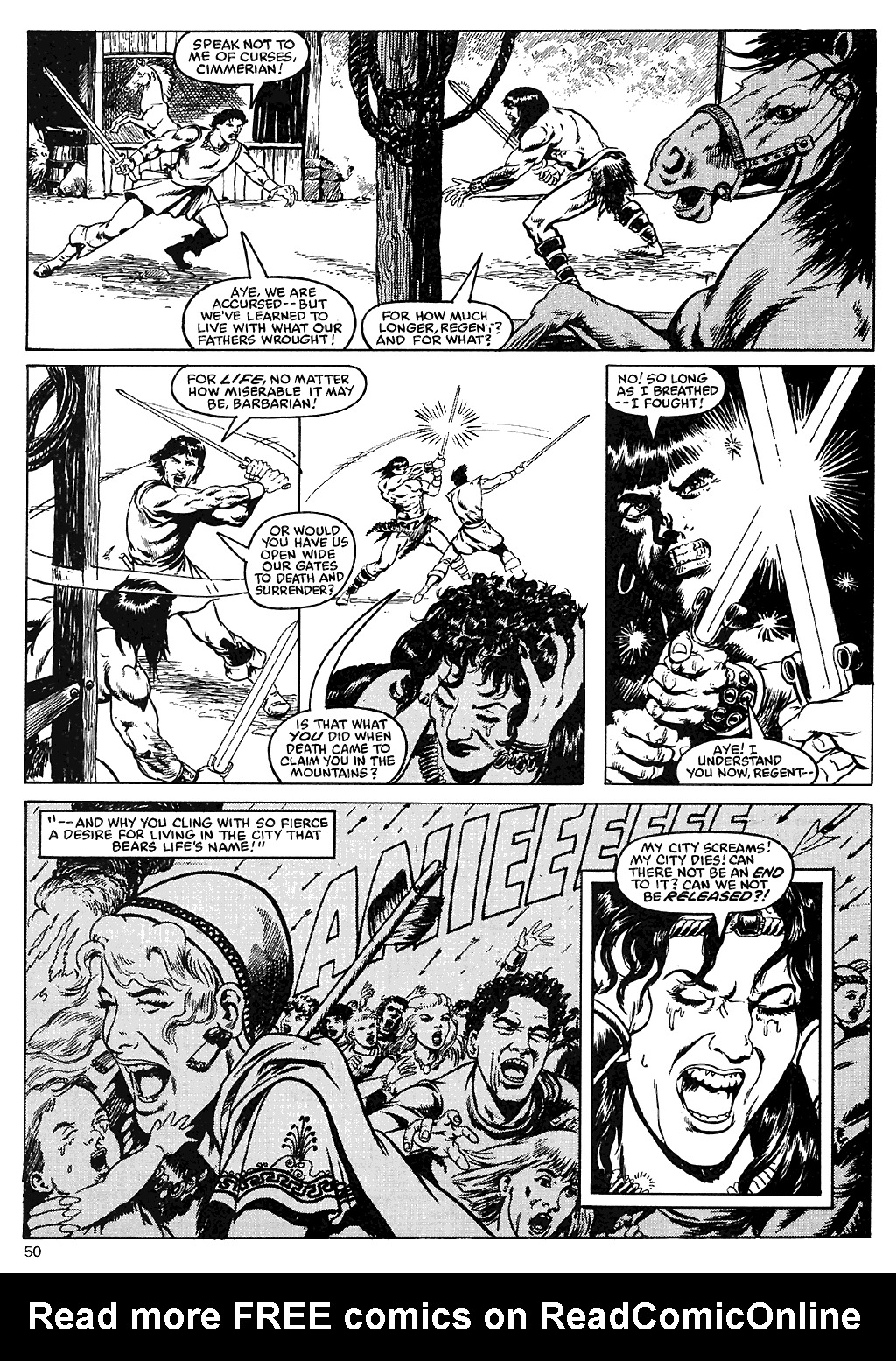 Read online The Savage Sword Of Conan comic -  Issue #110 - 48