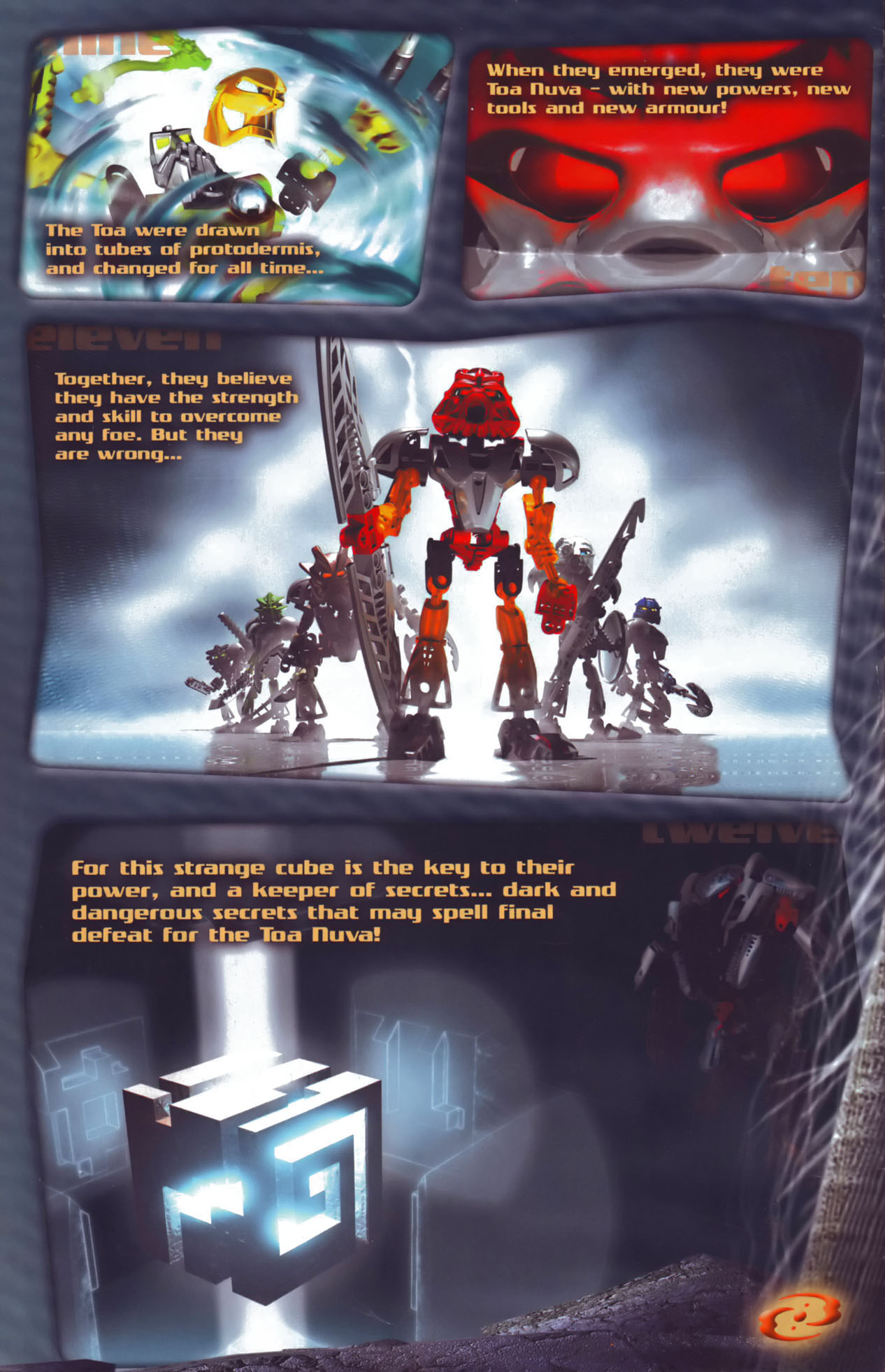 Read online Bionicle comic -  Issue #9 - 10