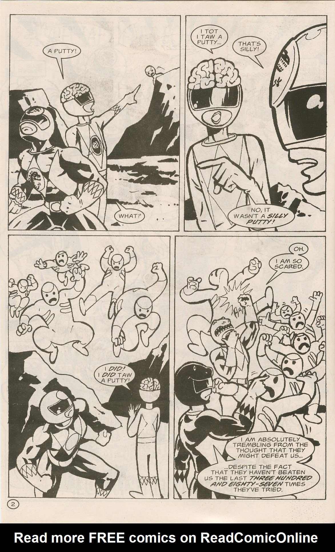 Read online Mightily Murdered Power Ringers comic -  Issue # Full - 4