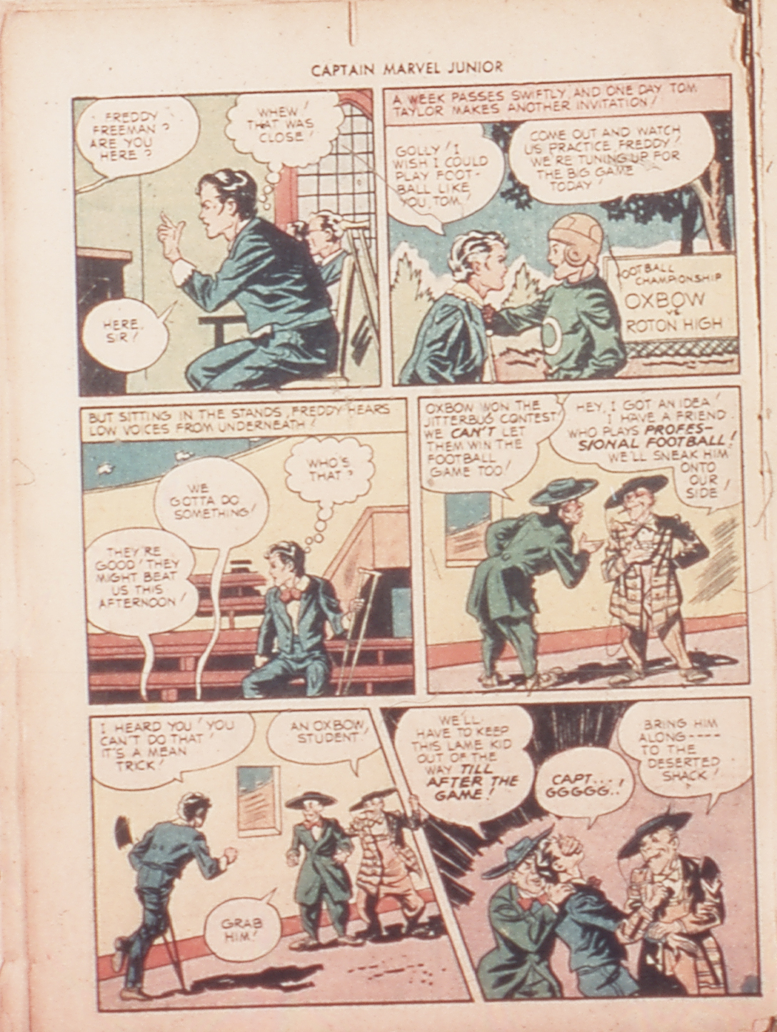 Read online Captain Marvel, Jr. comic -  Issue #13 - 12