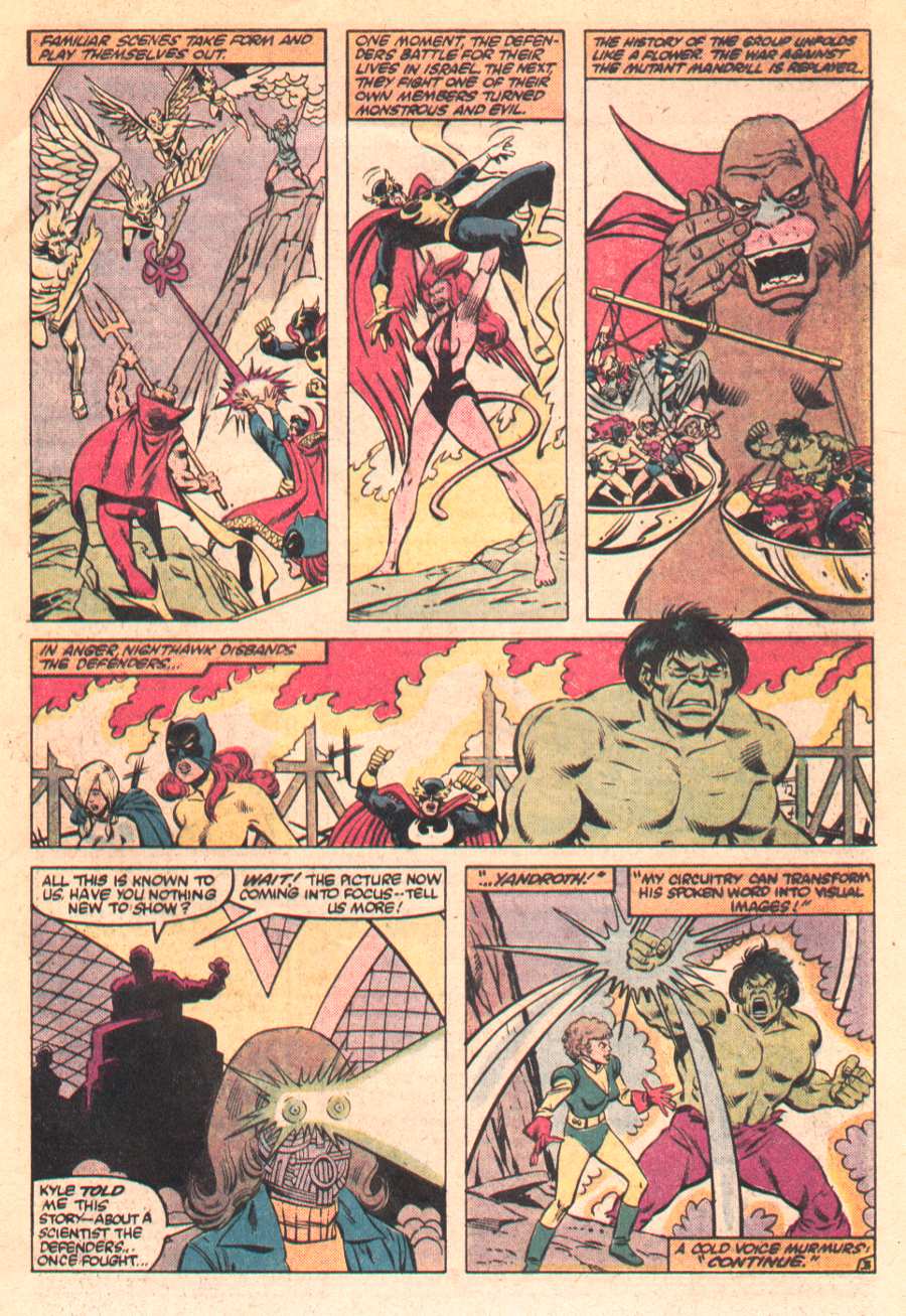 Read online The Defenders (1972) comic -  Issue #119 - 4