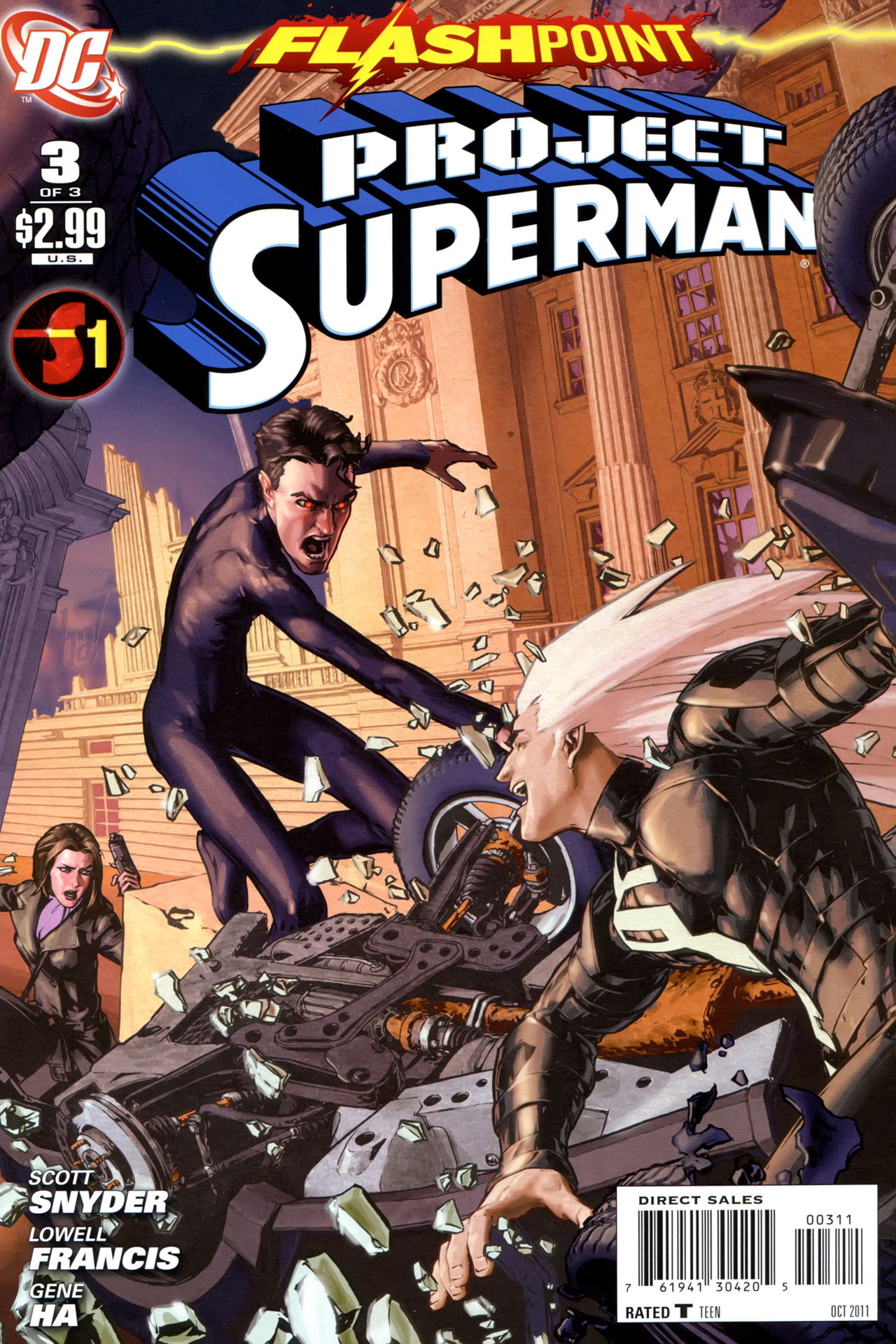 Read online Flashpoint: Project Superman comic -  Issue #3 - 1