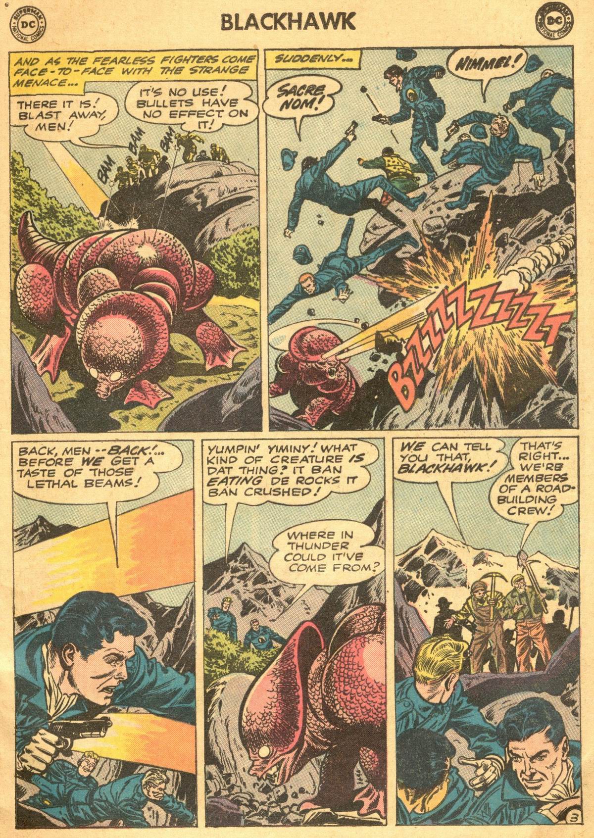 Read online Blackhawk (1957) comic -  Issue #154 - 5