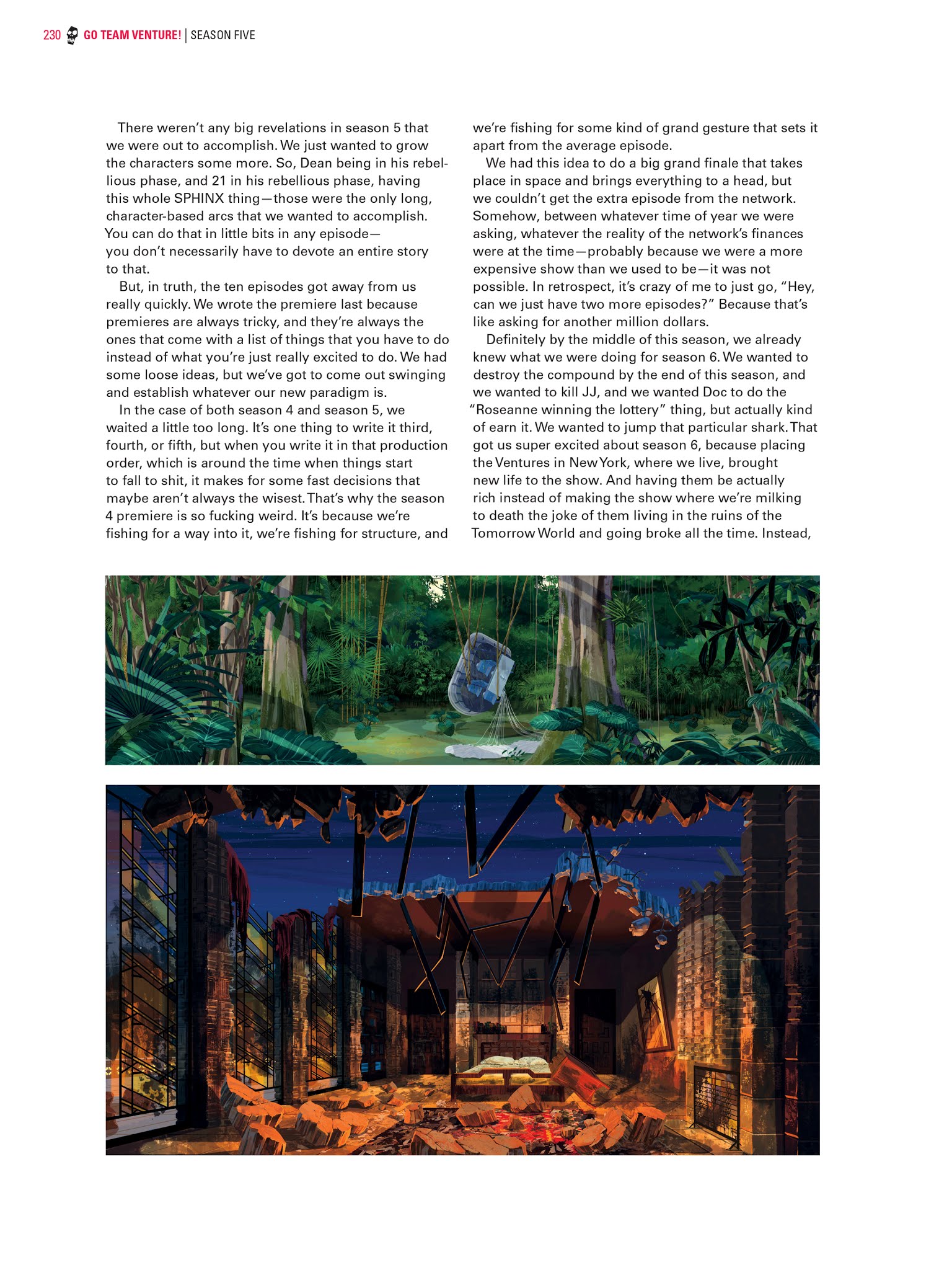 Read online Go Team Venture!: The Art and Making of The Venture Bros. comic -  Issue # TPB (Part 3) - 29