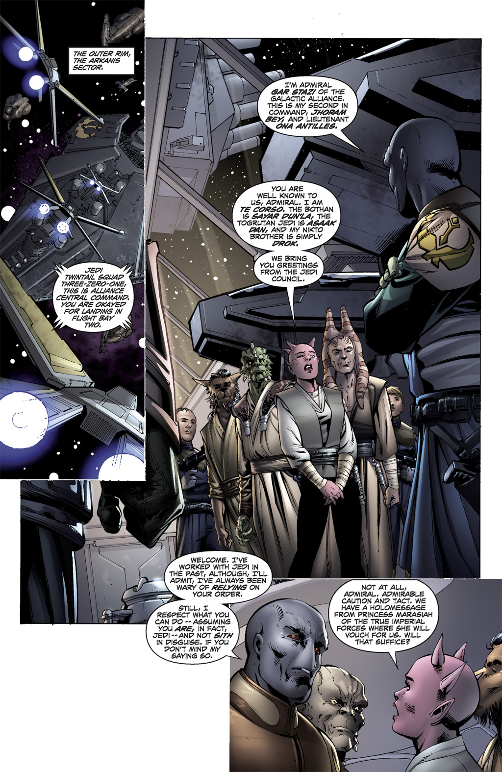 Read online Star Wars: Legacy (2006) comic -  Issue #42 - 3