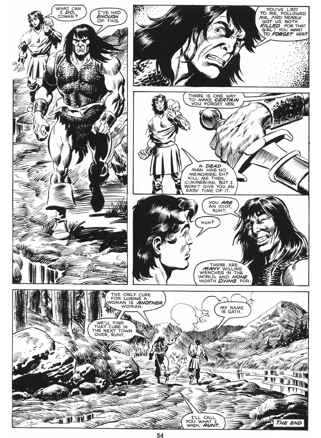 Read online The Savage Sword Of Conan comic -  Issue #159 - 53