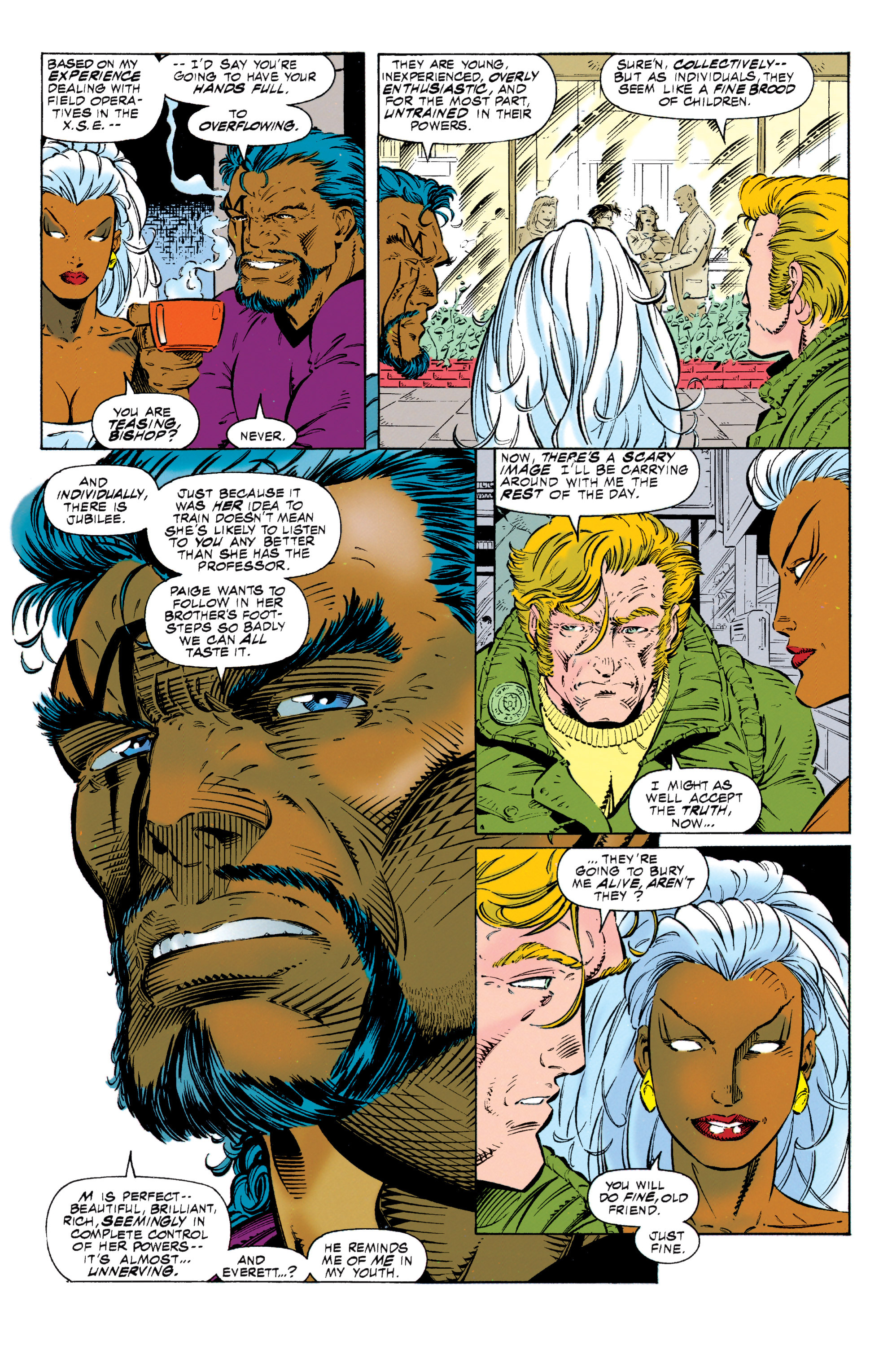Read online Uncanny X-Men (1963) comic -  Issue #318 - 10