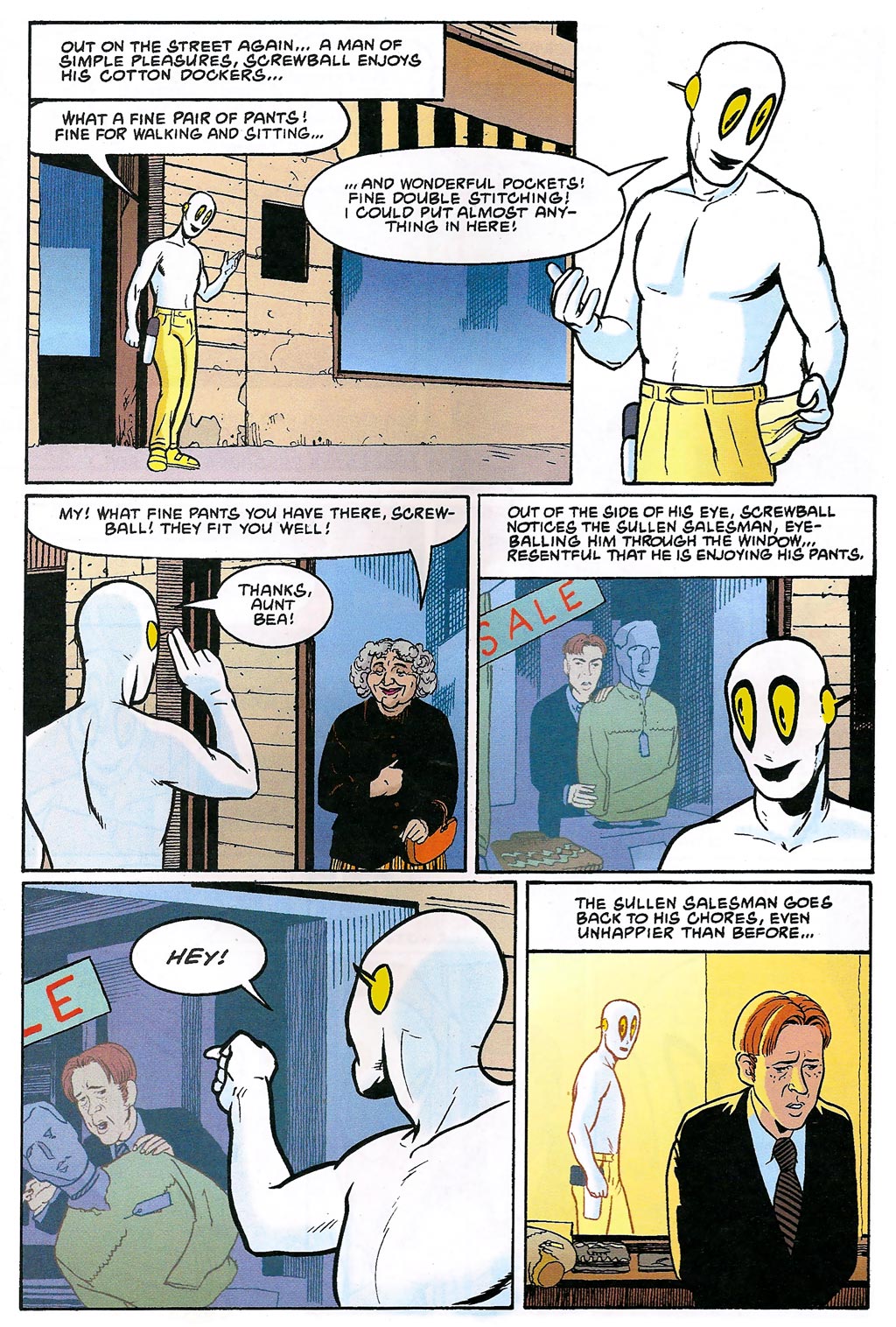 Read online Bob Burden's Original Mysterymen Comics comic -  Issue #3 - 10