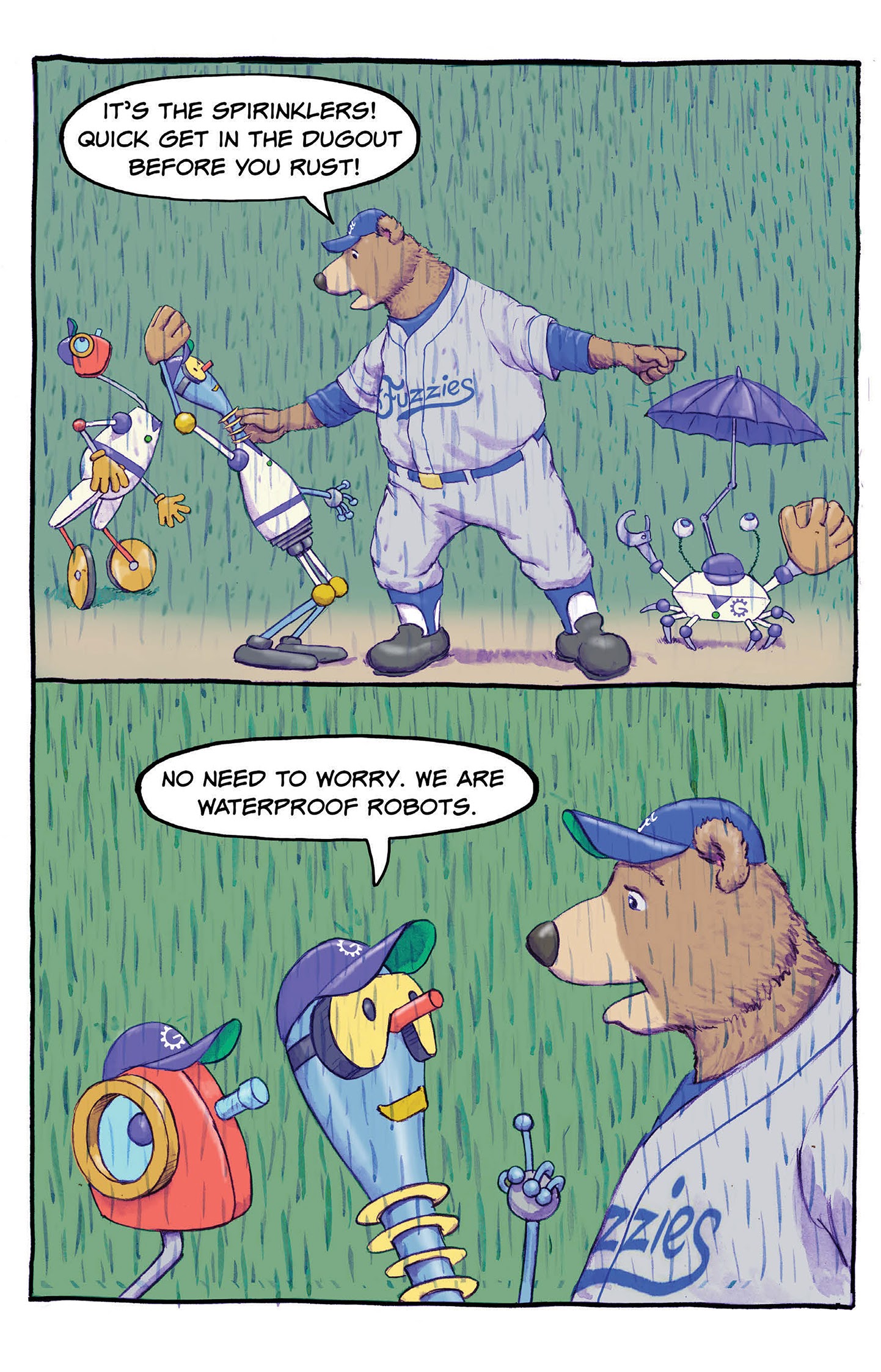 Read online Fuzzy Baseball comic -  Issue #3 - 34