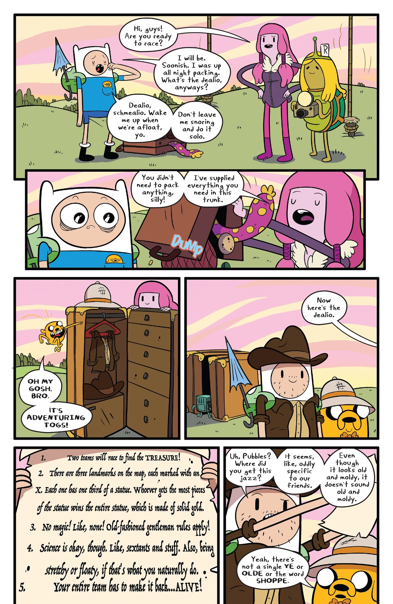 Read online Adventure Time comic -  Issue #66 - 8