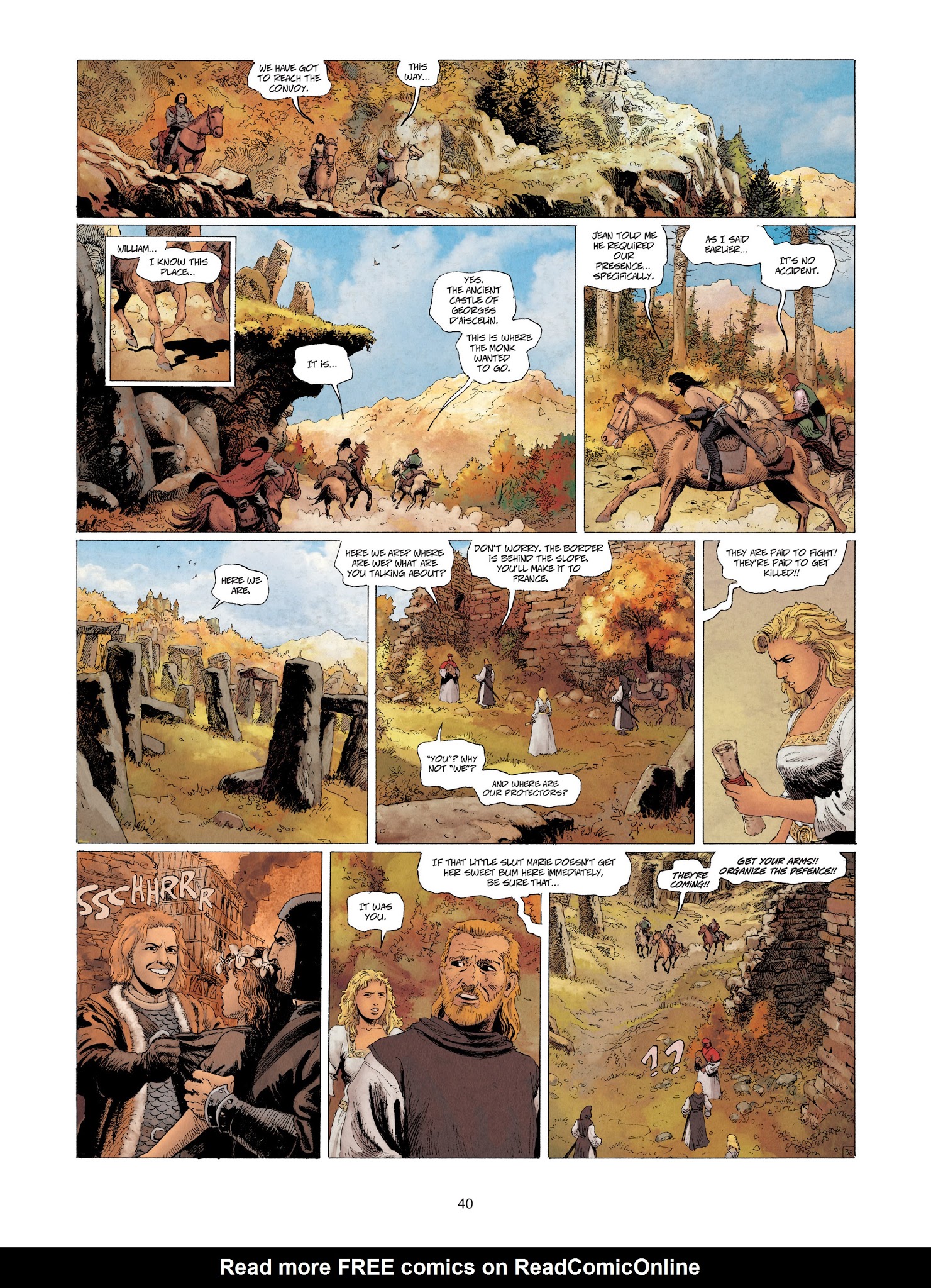 Read online Marie of the Dragons comic -  Issue #2 - 40