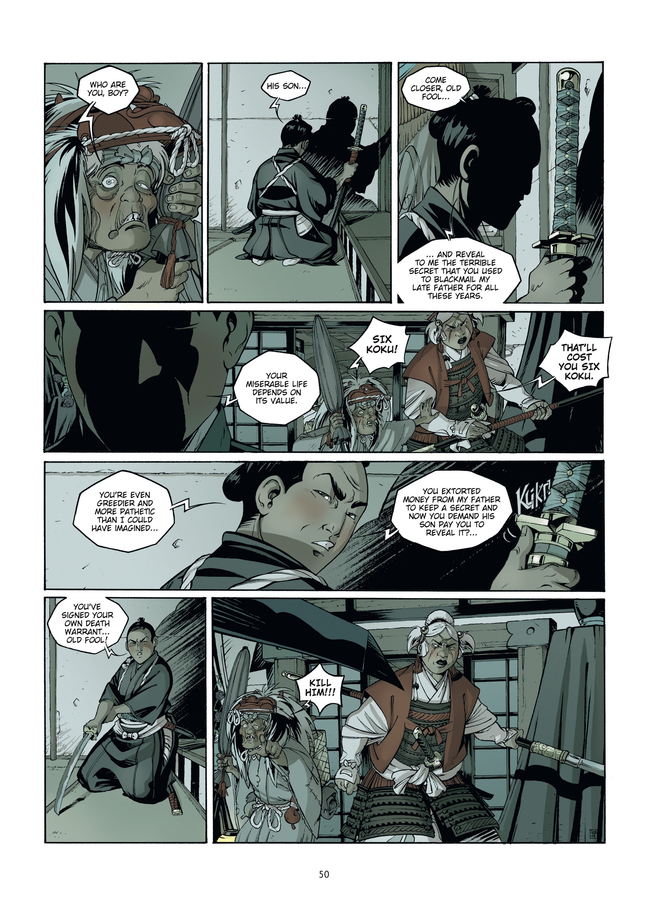 Read online Okko: The Cycle Of Emptiness comic -  Issue #1 - 50