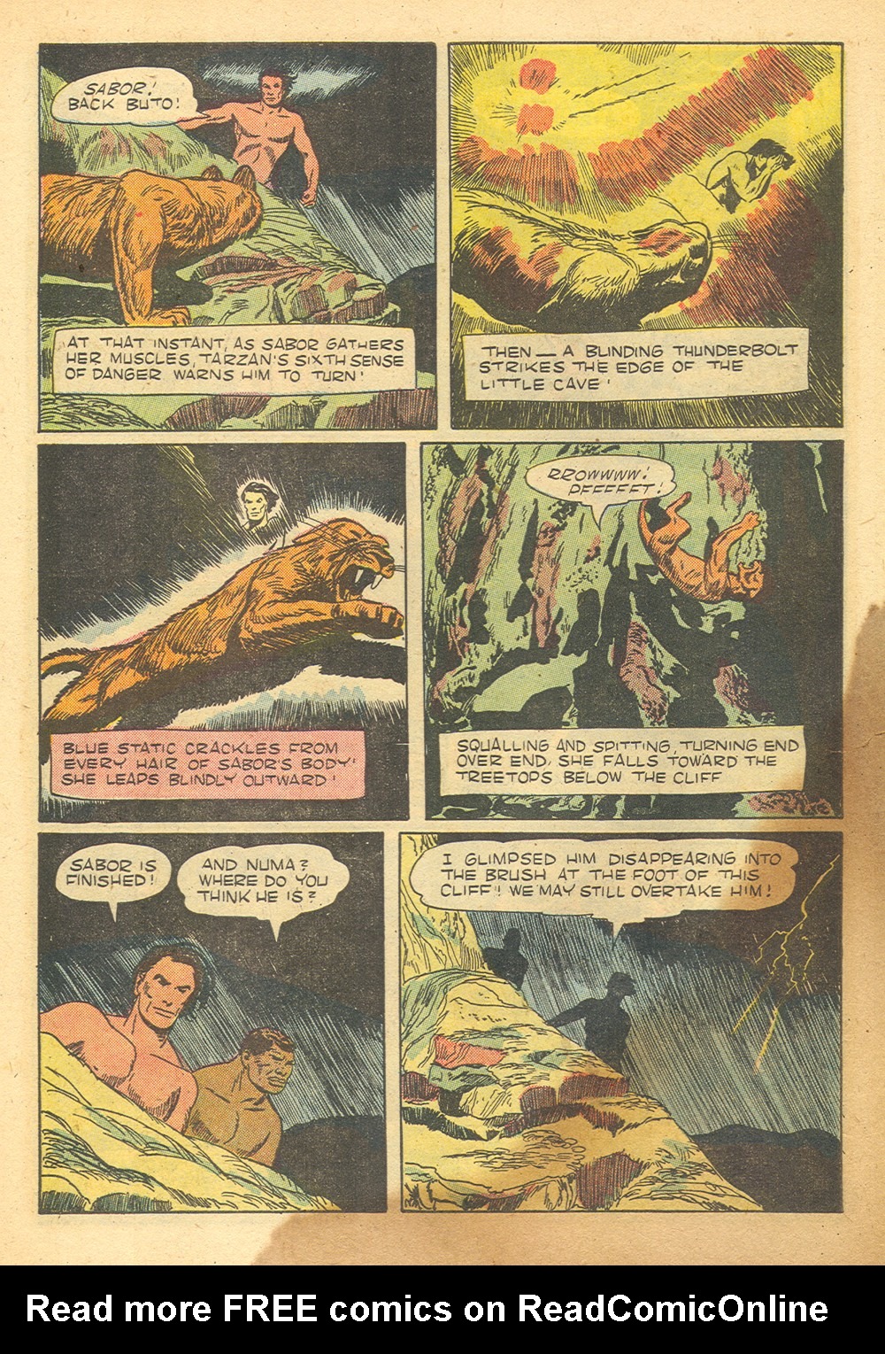 Read online Tarzan (1948) comic -  Issue #54 - 14
