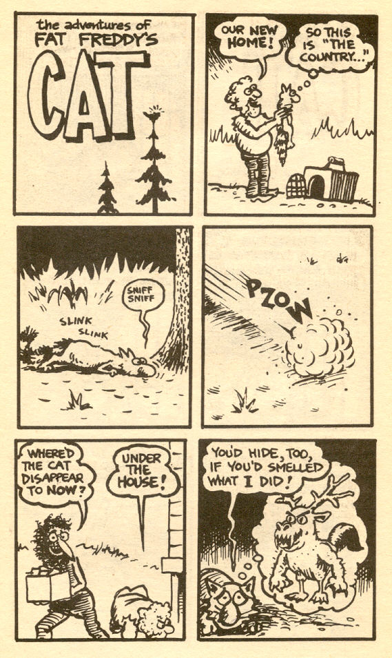 Read online Adventures of Fat Freddy's Cat comic -  Issue #3 - 30