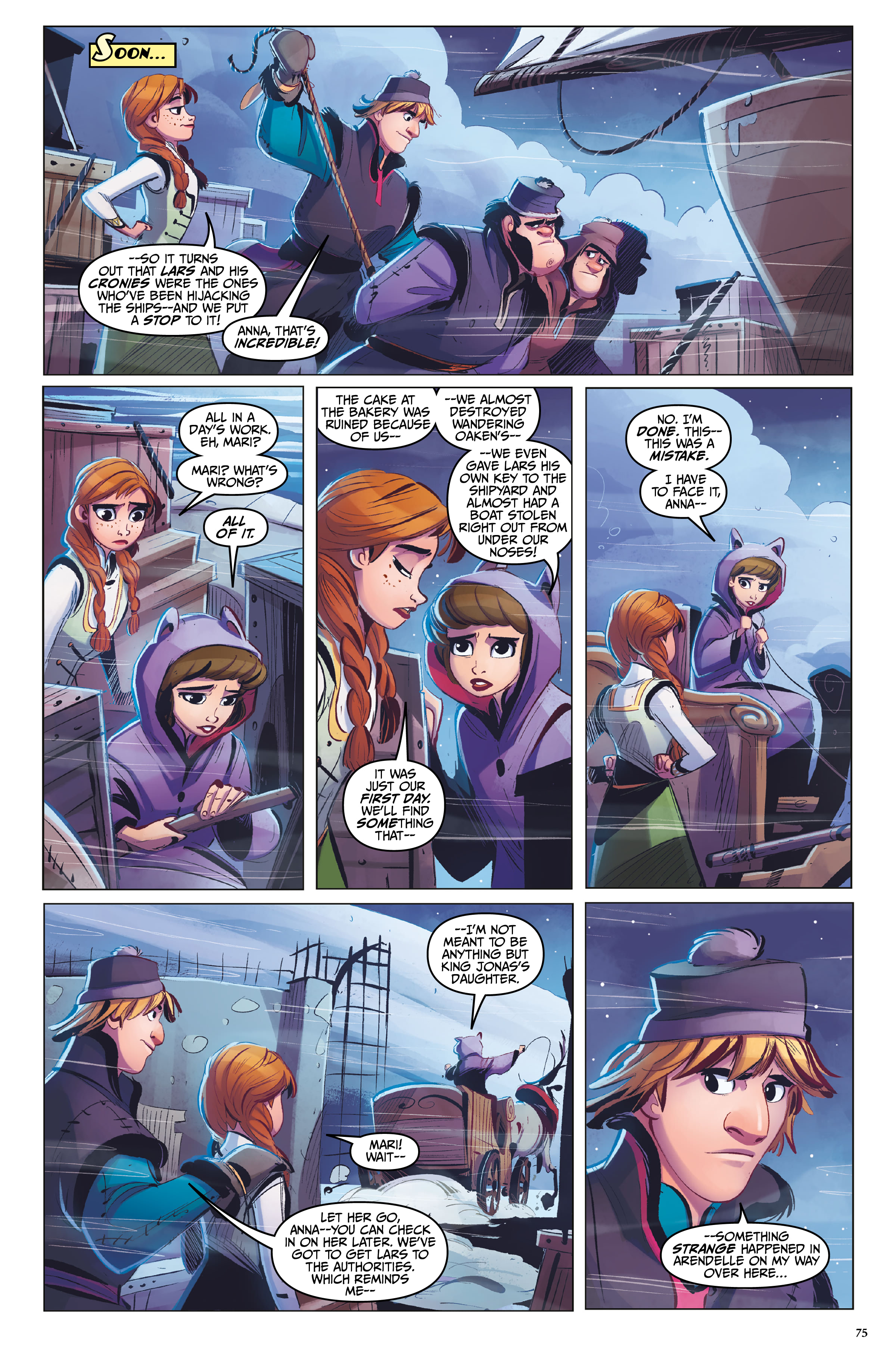 Read online Disney Frozen Library Edition comic -  Issue # TPB (Part 1) - 77