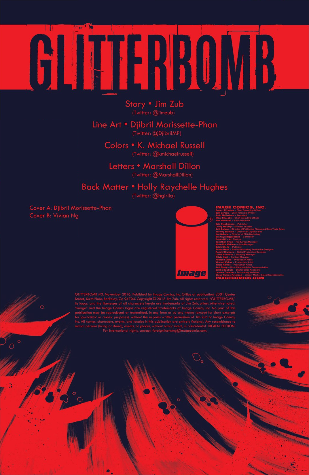 Read online Glitterbomb comic -  Issue #3 - 2