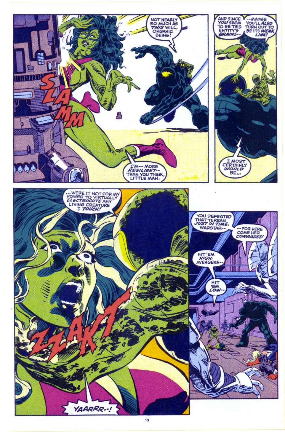 Read online The Avengers (1963) comic -  Issue #345e - 10