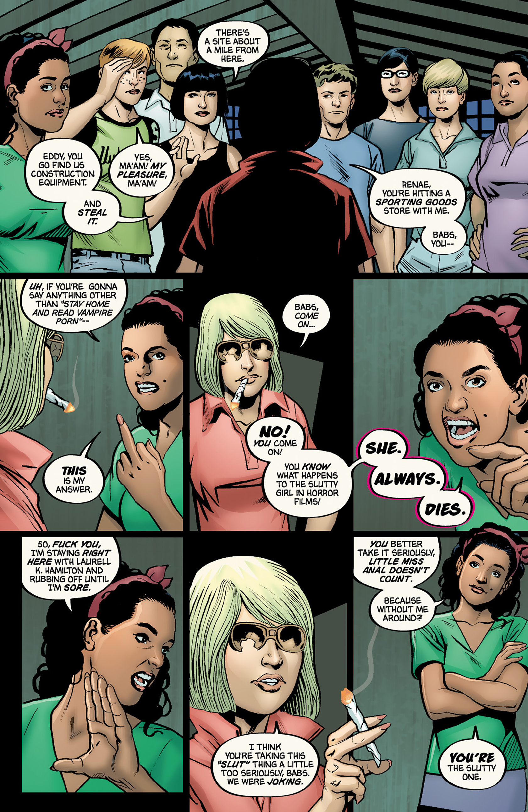 Read online Grindhouse: Doors Open At Midnight comic -  Issue #8 - 14