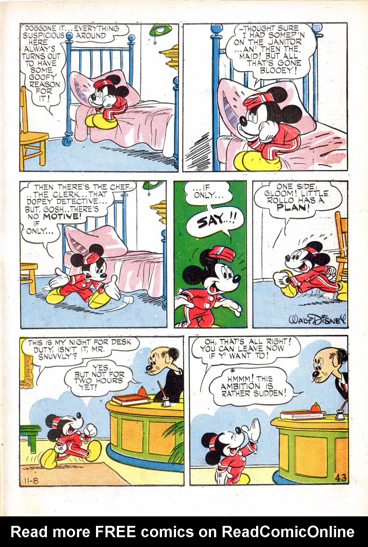 Read online Walt Disney's Comics and Stories comic -  Issue #33 - 45