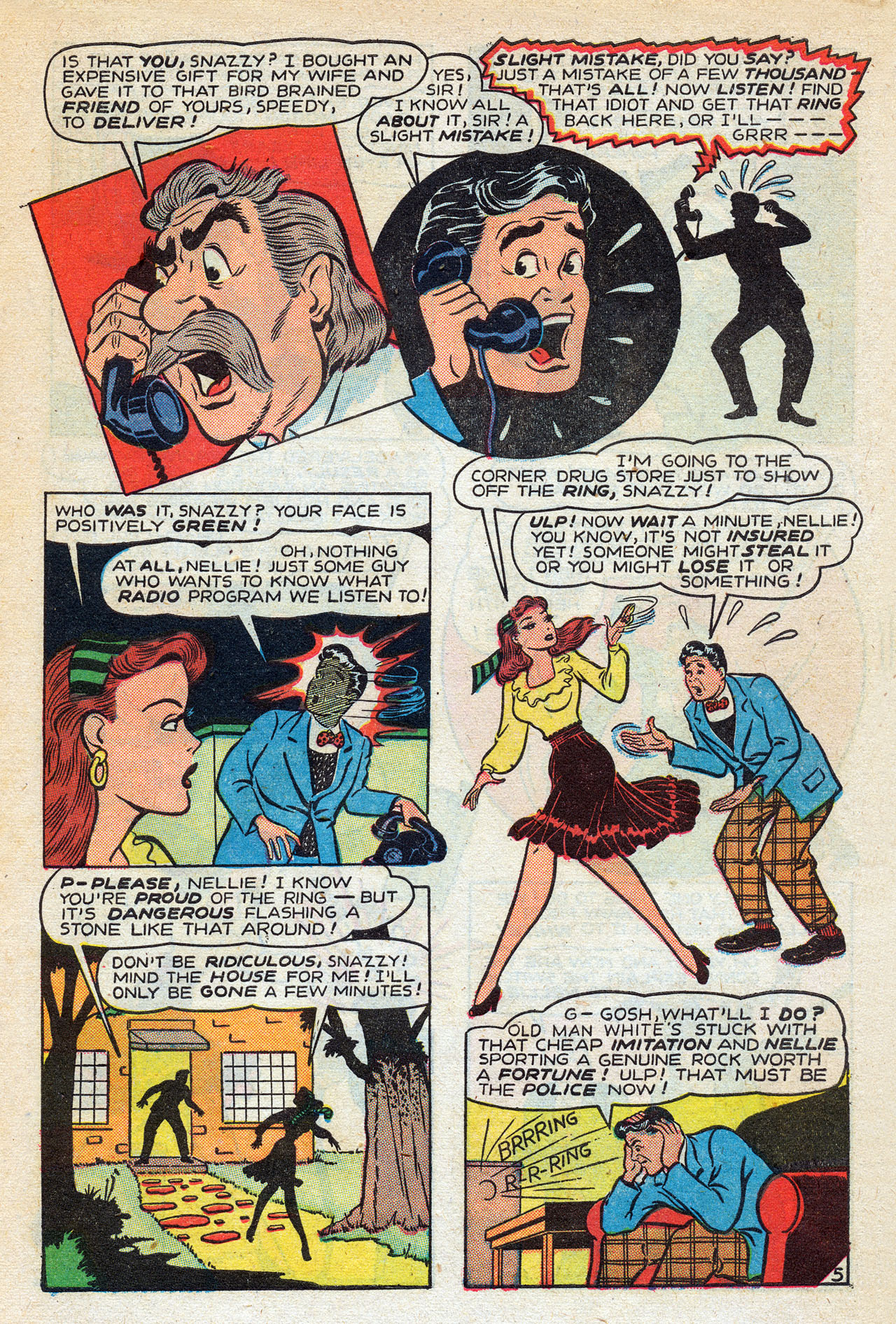 Read online Nellie The Nurse (1945) comic -  Issue #14 - 7