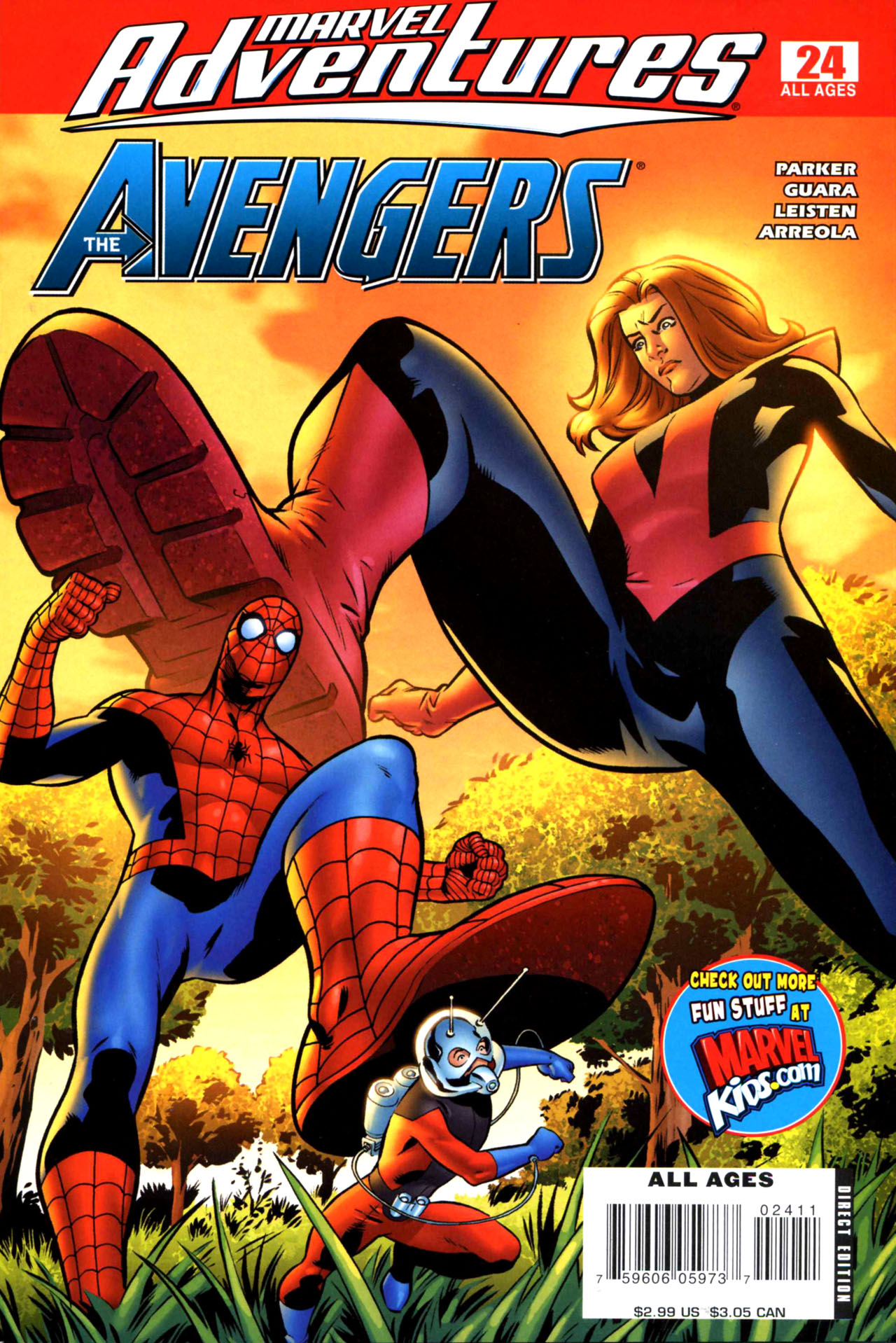 Read online Marvel Adventures The Avengers comic -  Issue #24 - 1