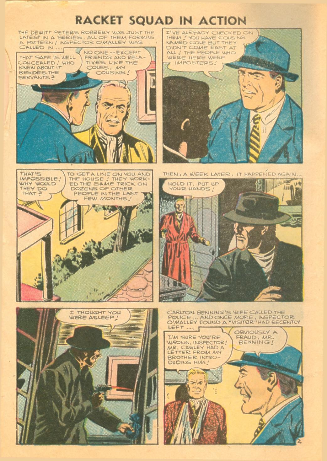 Read online Racket Squad in Action comic -  Issue #23 - 4