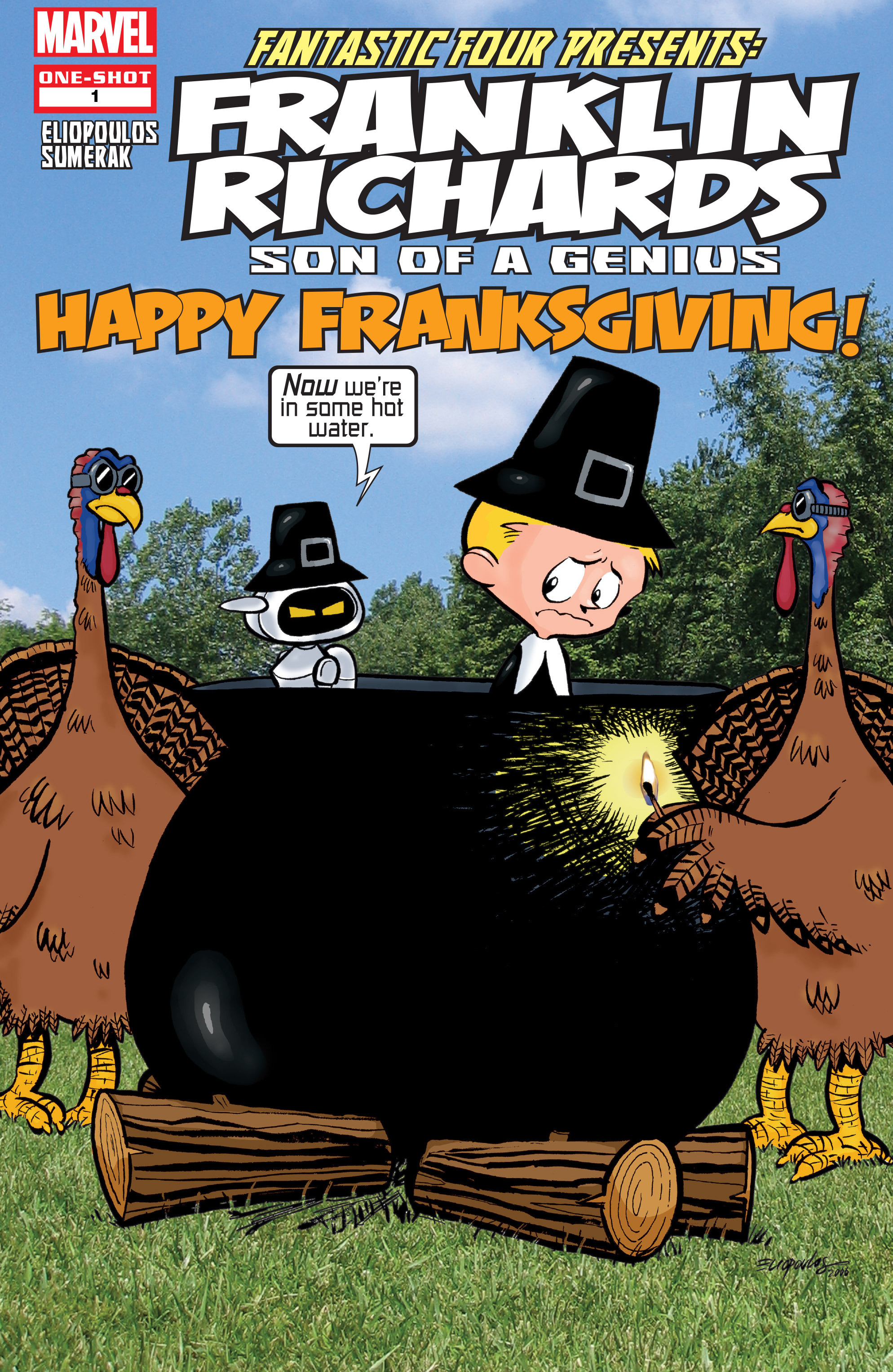 Read online Franklin Richards: Happy Franksgiving! comic -  Issue # Full - 1