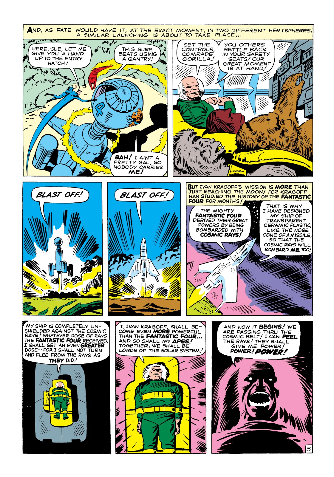 Read online Marvel Masterworks: The Fantastic Four comic - Issue # TPB 2 (Part 1) - 59
