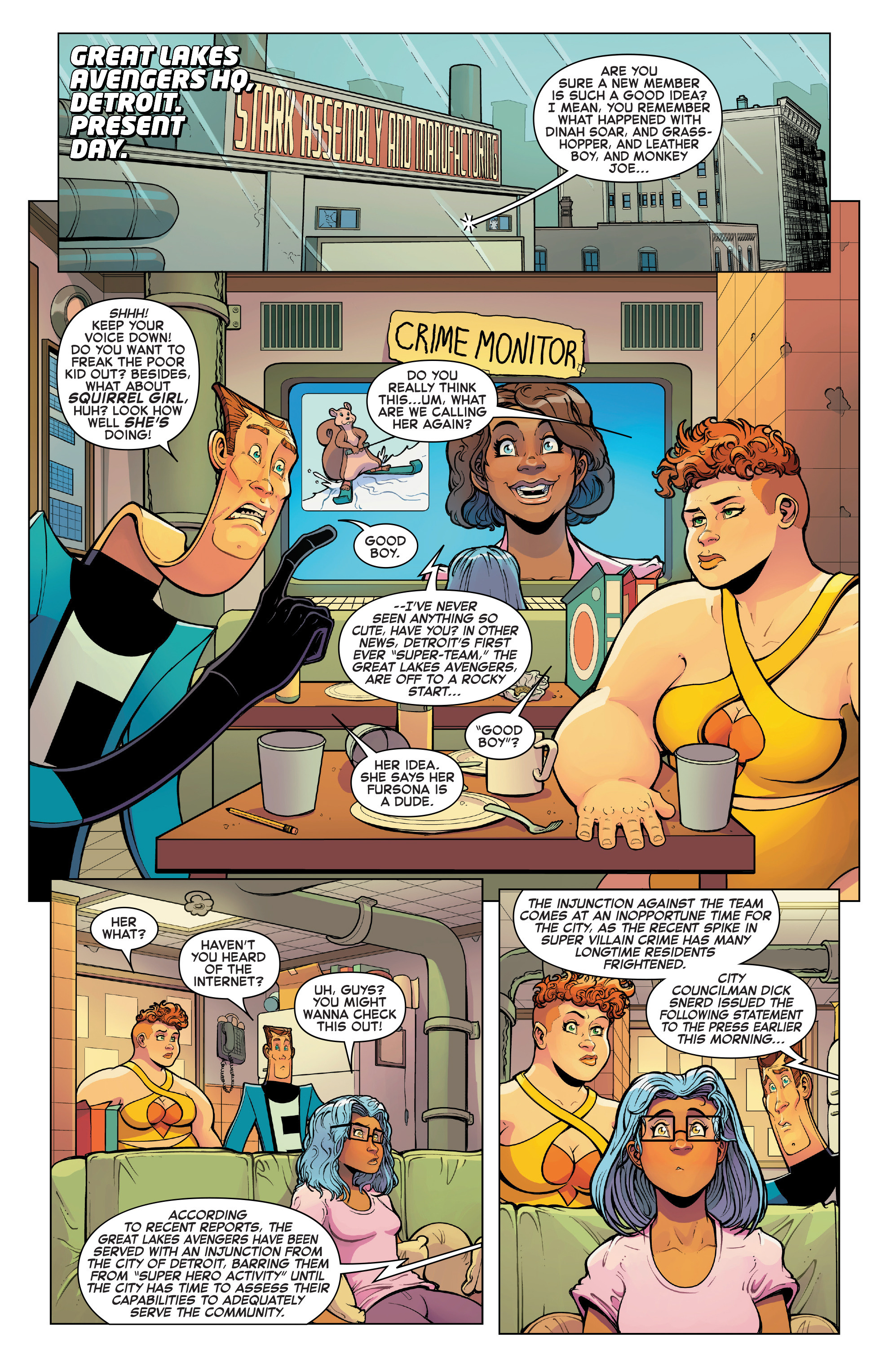 Read online The Great Lakes Avengers comic -  Issue #3 - 6