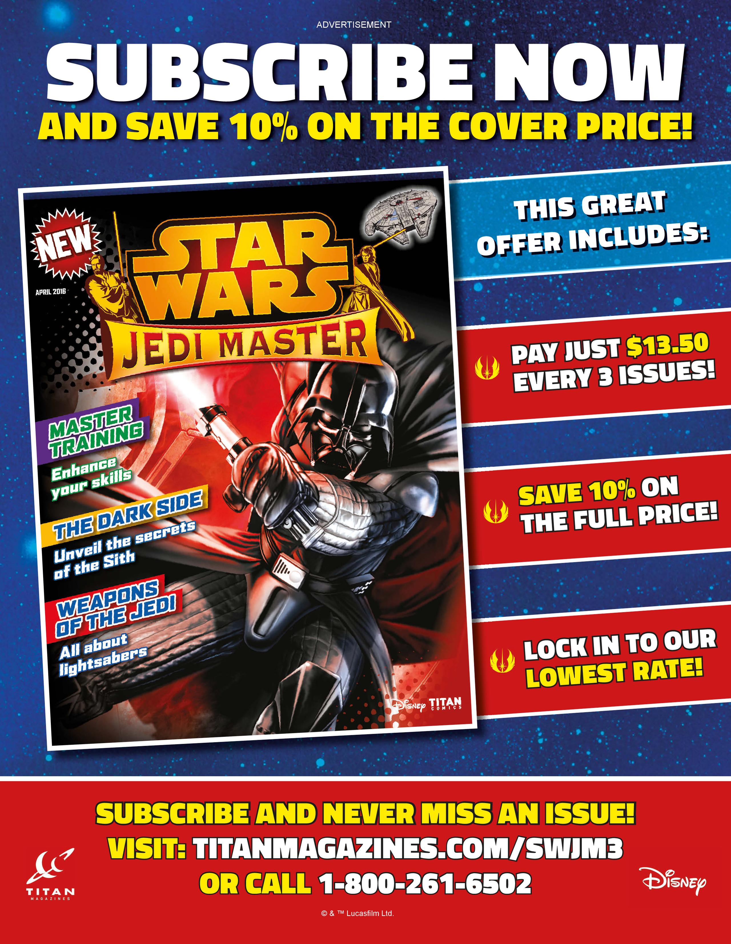 Read online Star Wars Jedi Master Magazine comic -  Issue #3 - 31