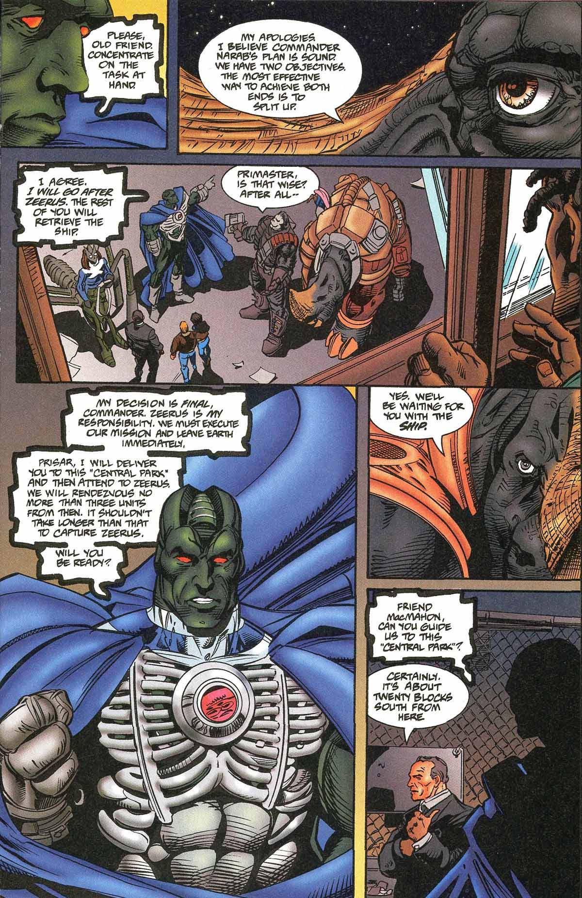 Read online Leonard Nimoy's Primortals (1995) comic -  Issue #12 - 5