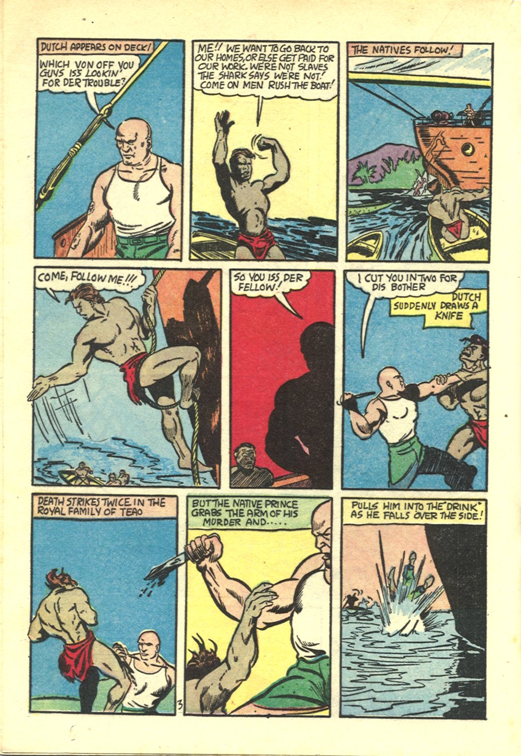 Read online Stars and Stripes Comics comic -  Issue #3 - 38