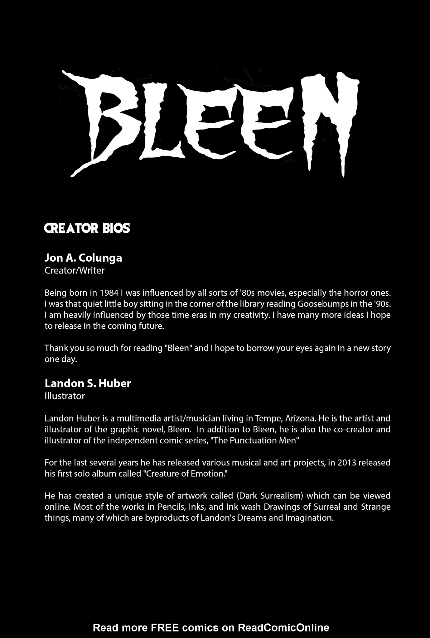 Read online Bleen comic -  Issue #2 - 25