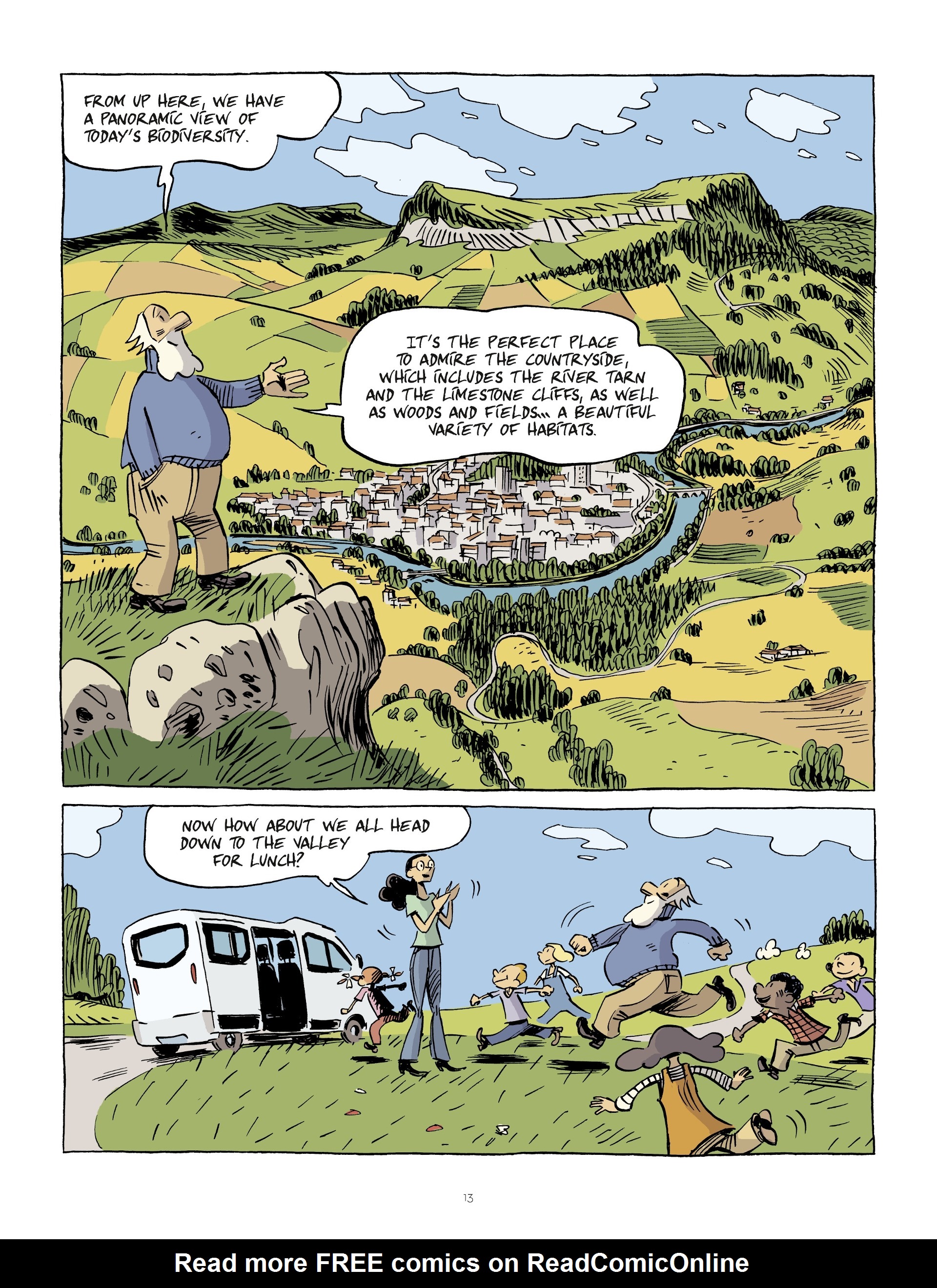 Read online Hubert Reeves Explains comic -  Issue #1 - 13