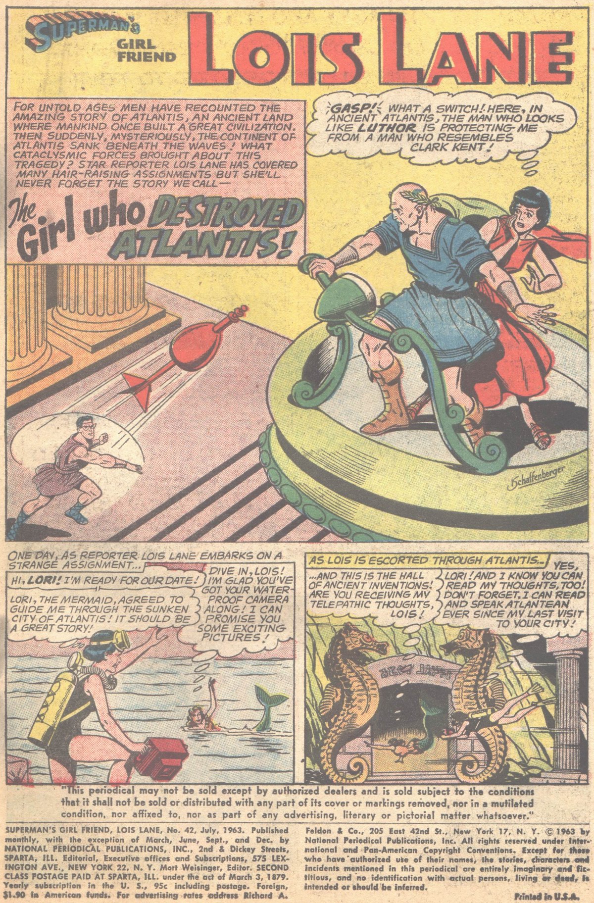 Read online Superman's Girl Friend, Lois Lane comic -  Issue #42 - 3