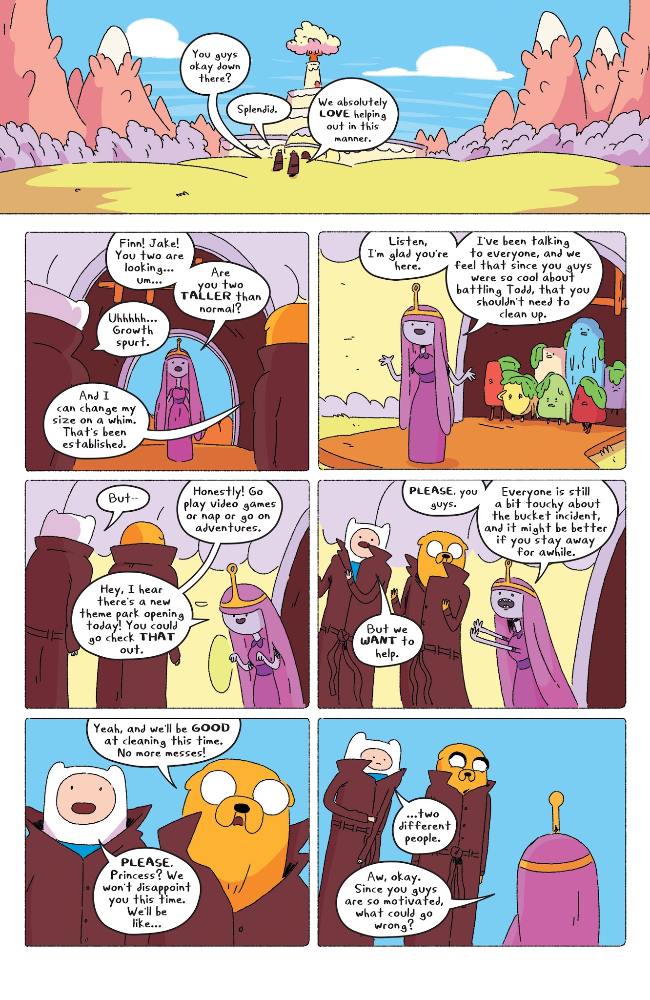 Read online Adventure Time comic -  Issue #70 - 22