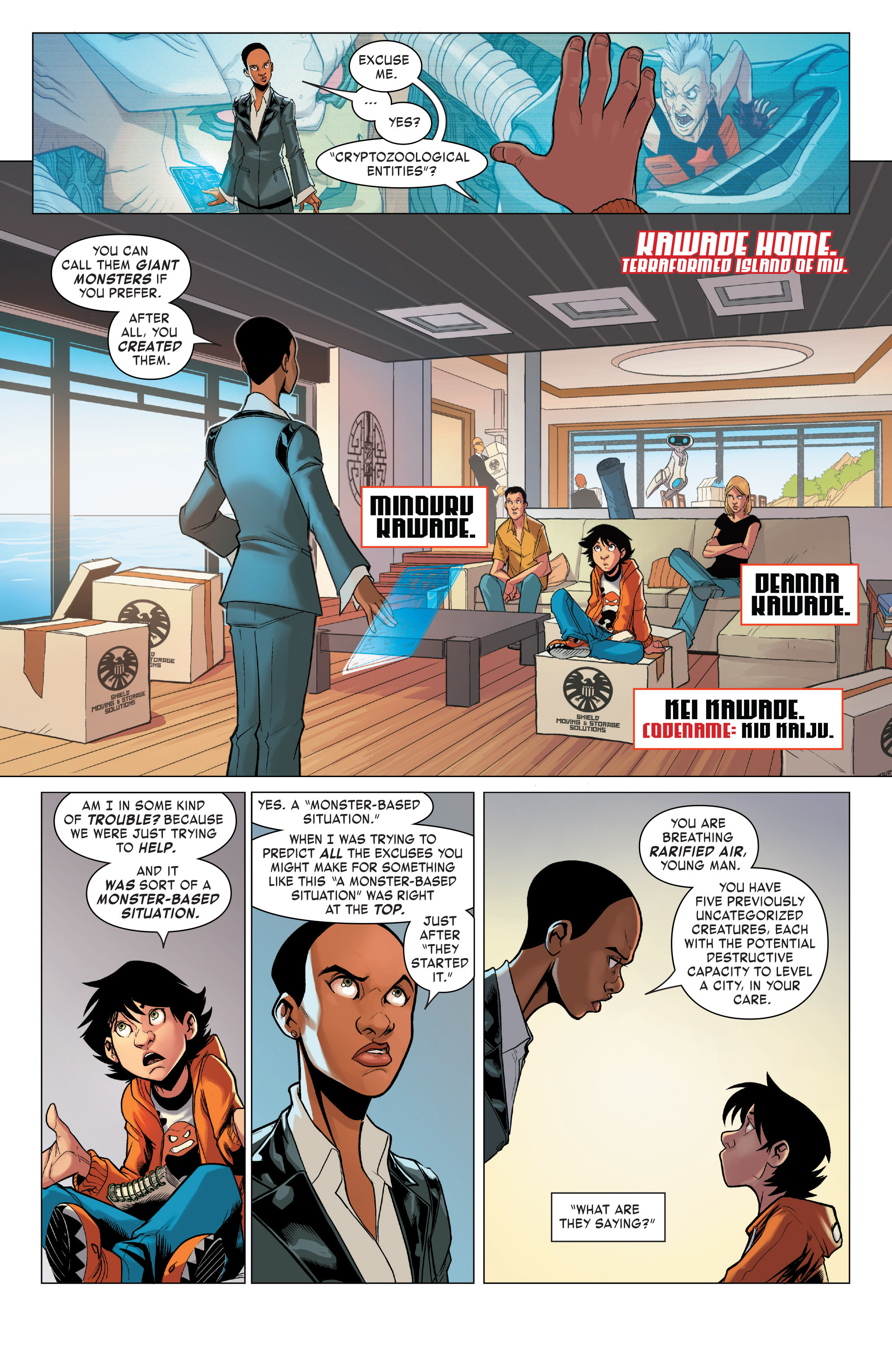 Read online Monsters Unleashed II comic -  Issue #1 - 4