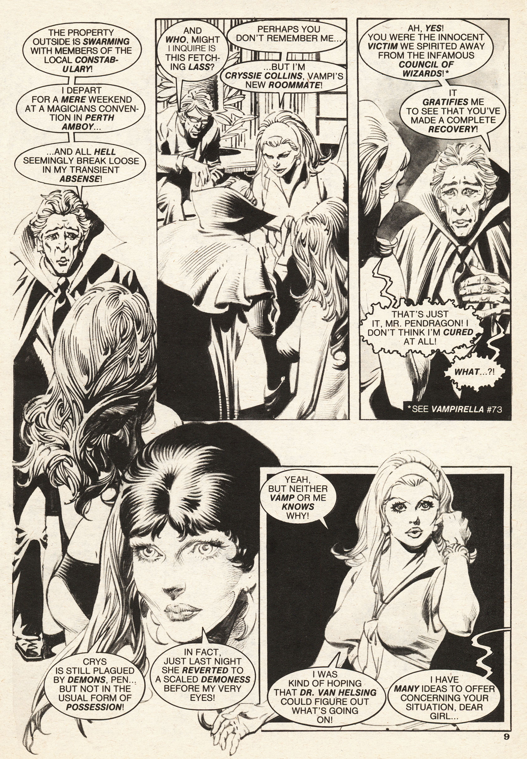 Read online Vampirella (1969) comic -  Issue #93 - 9