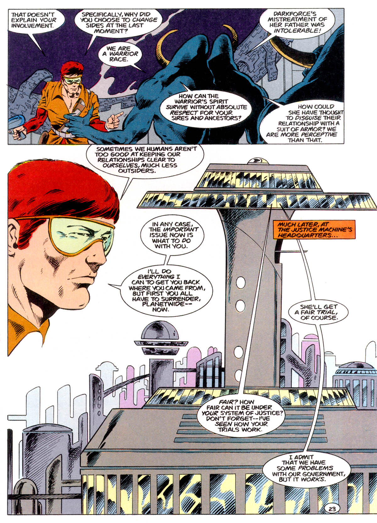 Read online Justice Machine featuring The Elementals comic -  Issue #4 - 25