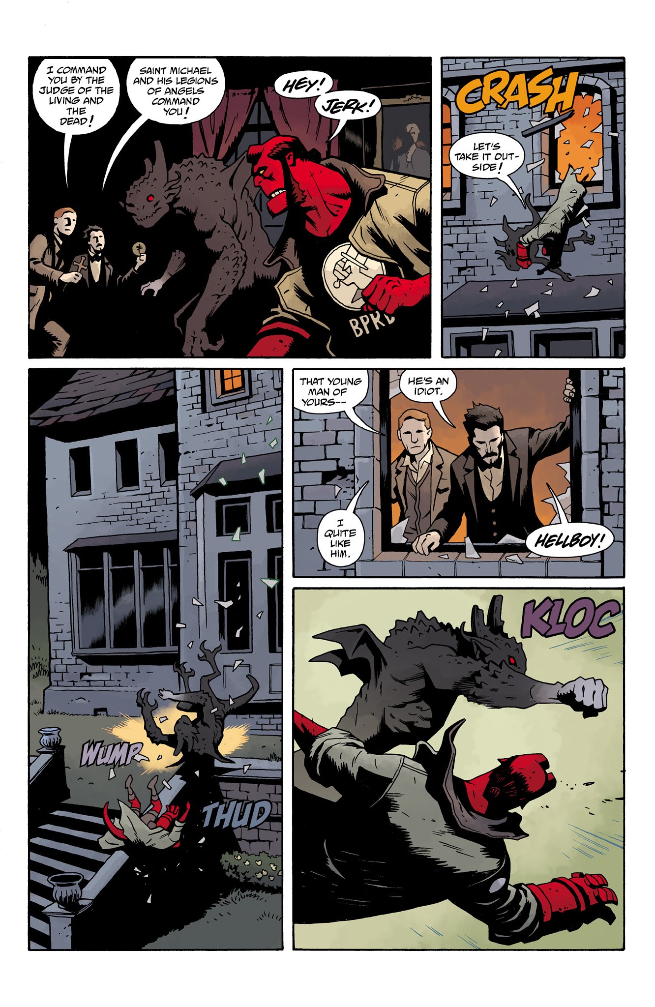 Read online Hellboy and the B.P.R.D.: 1953 - The Phantom Hand & the Kelpie comic -  Issue # Full - 11