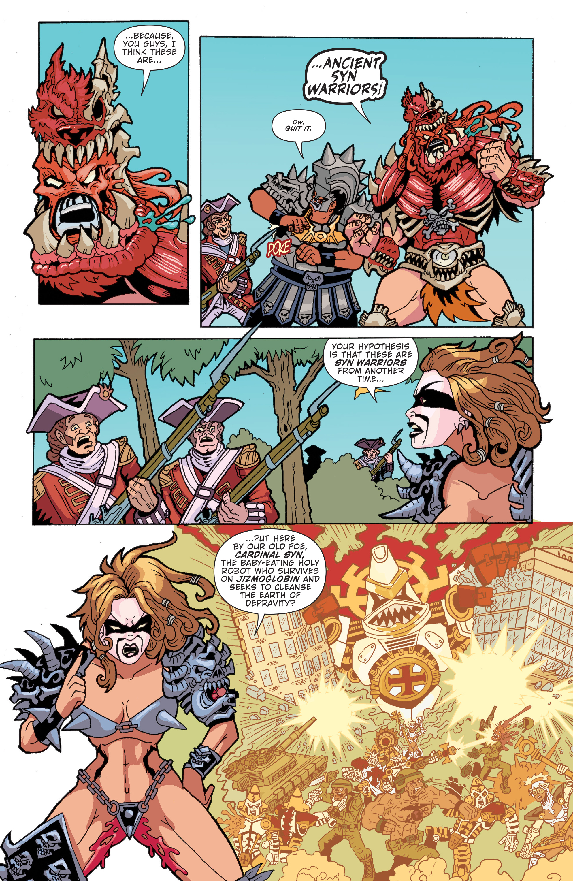 Read online Gwar: Orgasmageddon comic -  Issue #1 - 12