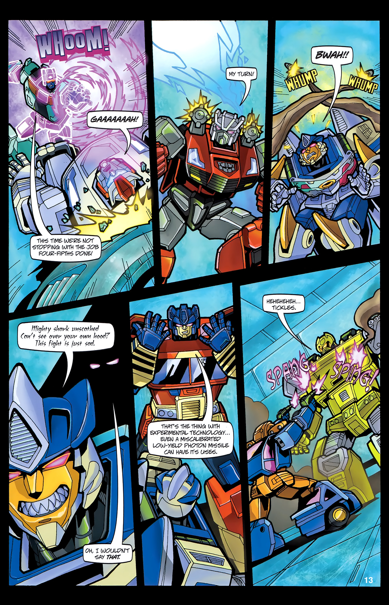 Read online Transformers: Timelines comic -  Issue #5 - 15