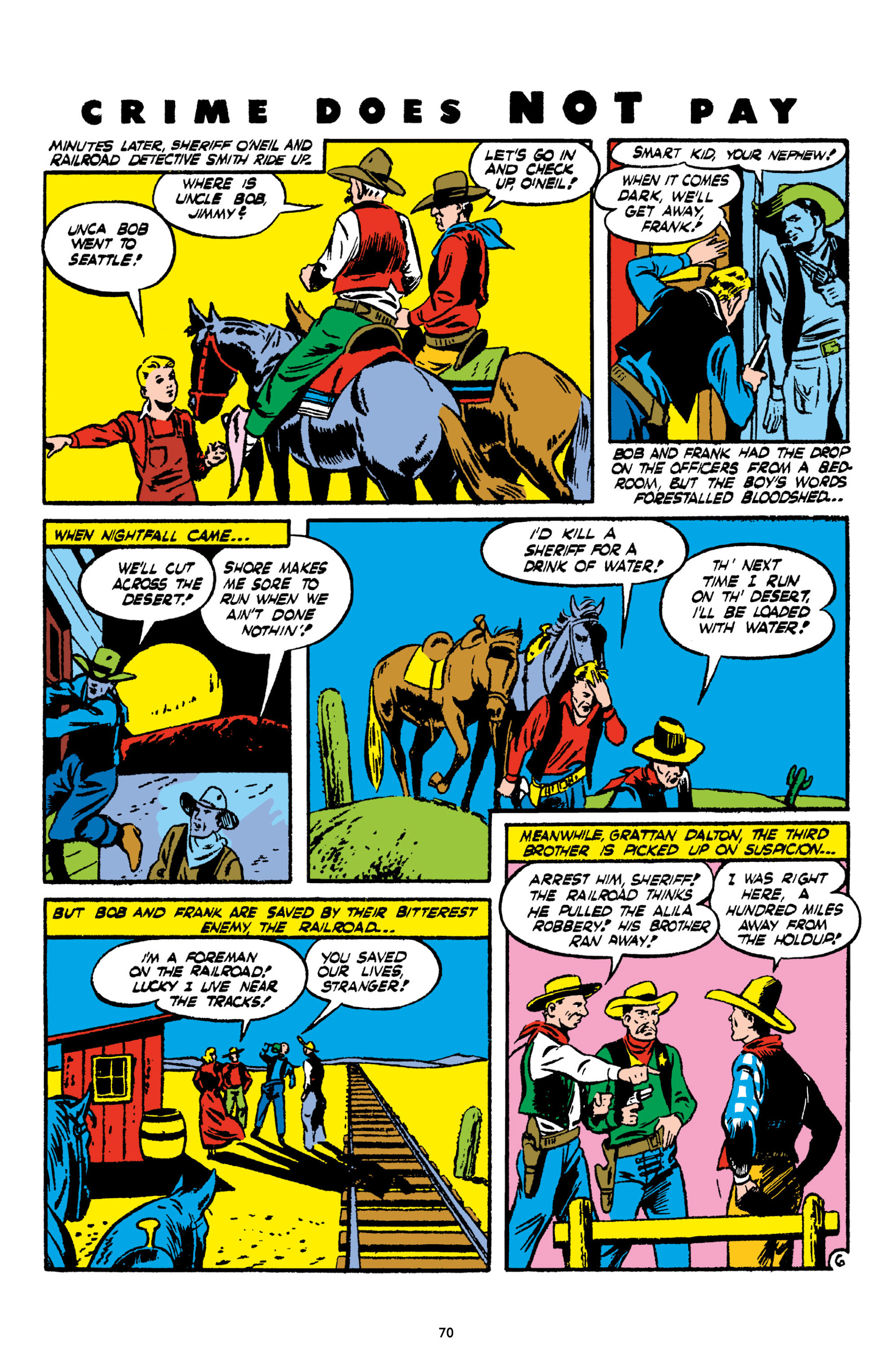Read online Crime Does Not Pay Archives comic -  Issue # TPB 2 (Part 1) - 70