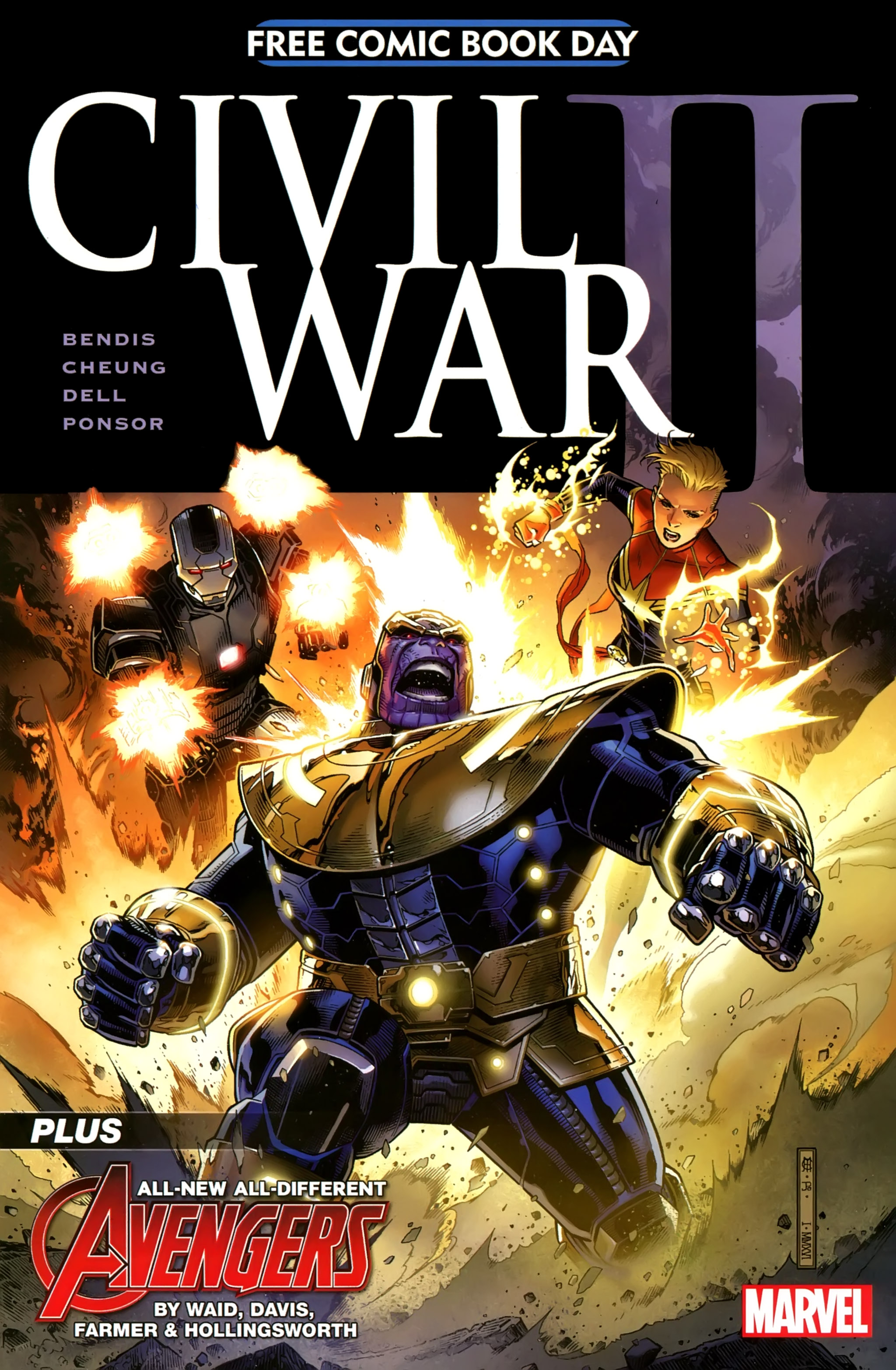Read online Free Comic Book Day 2016 comic -  Issue # Civil War II - 1