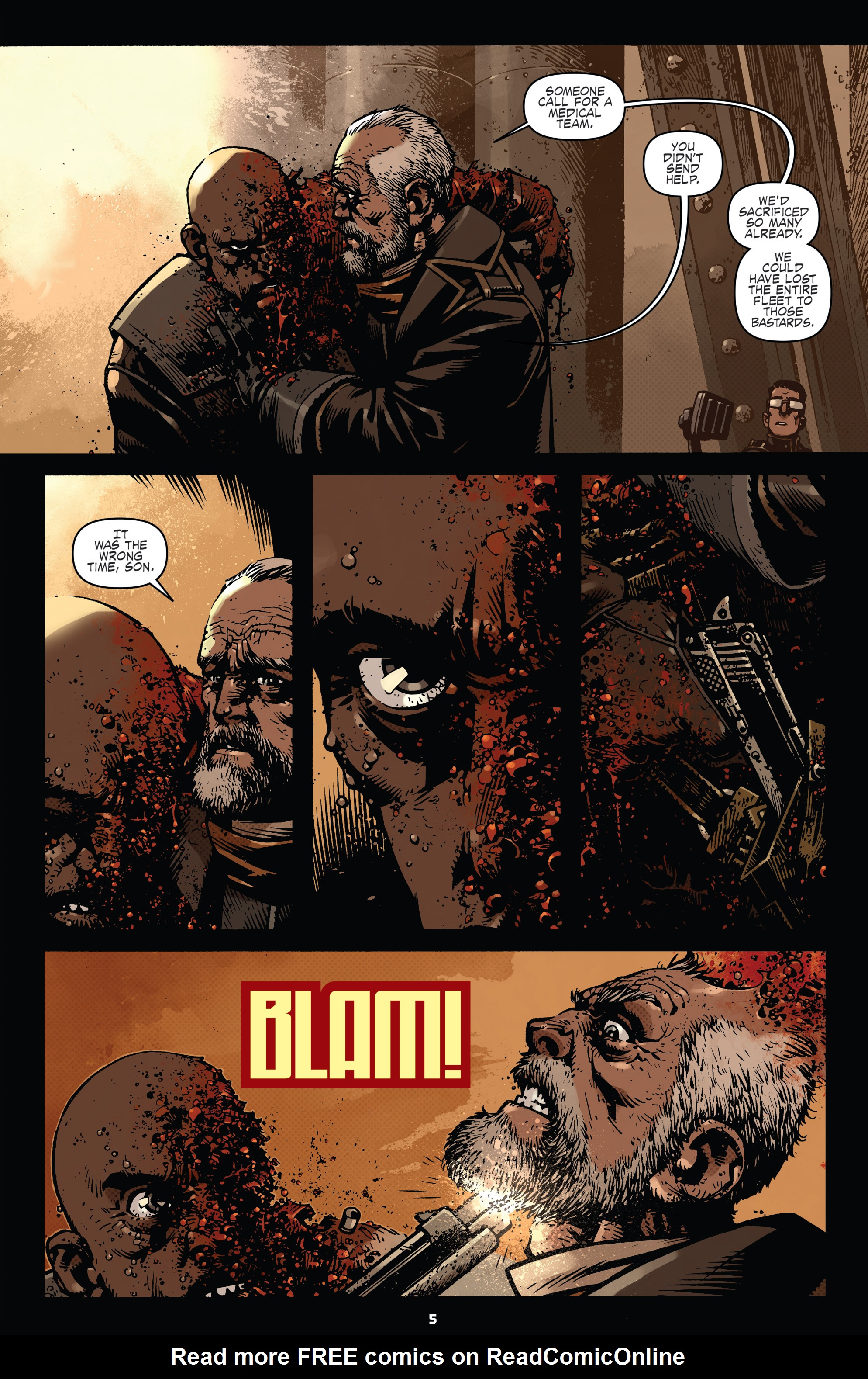 Read online Wild Blue Yonder comic -  Issue #6 - 7